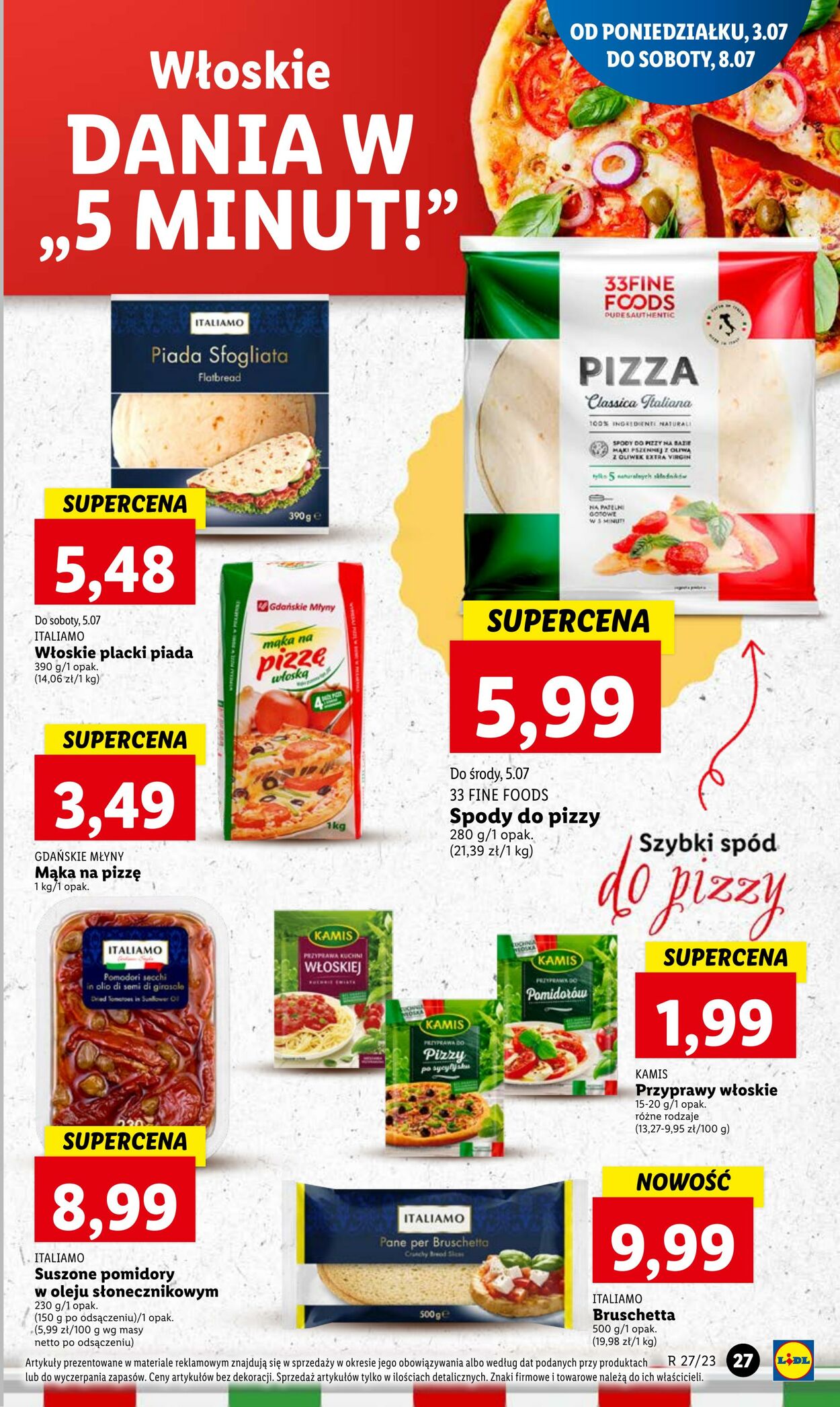 Gazetka Lidl 03.07.2023 - 05.07.2023