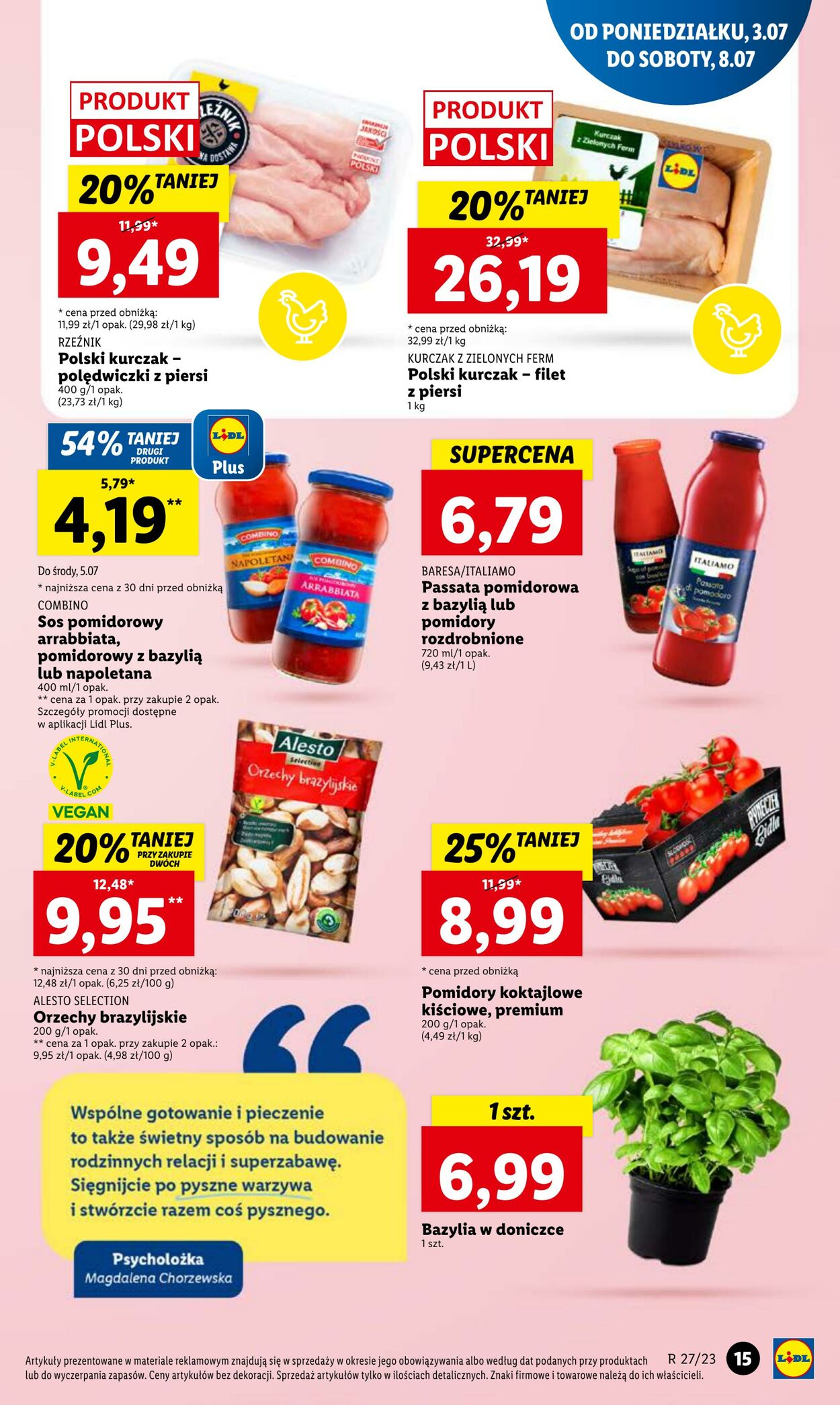 Gazetka Lidl 03.07.2023 - 05.07.2023