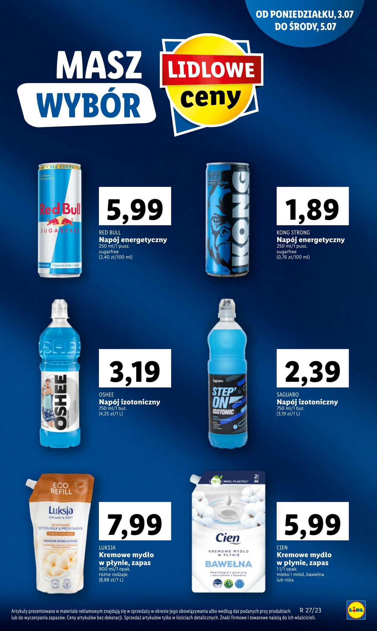 Gazetka Lidl 03.07.2023 - 05.07.2023