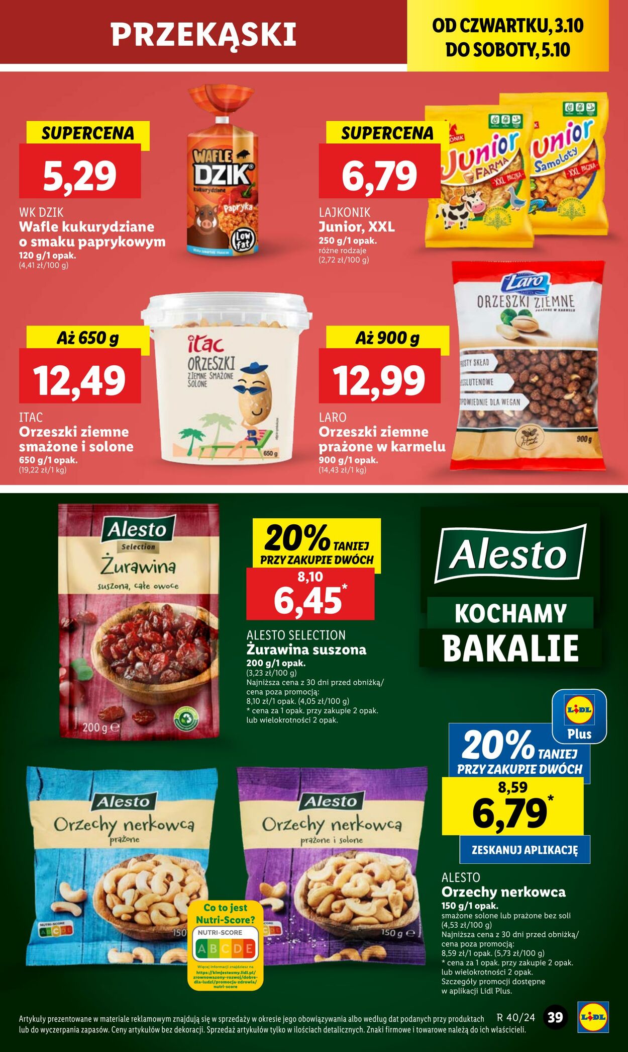 Gazetka Lidl 03.10.2024 - 05.10.2024