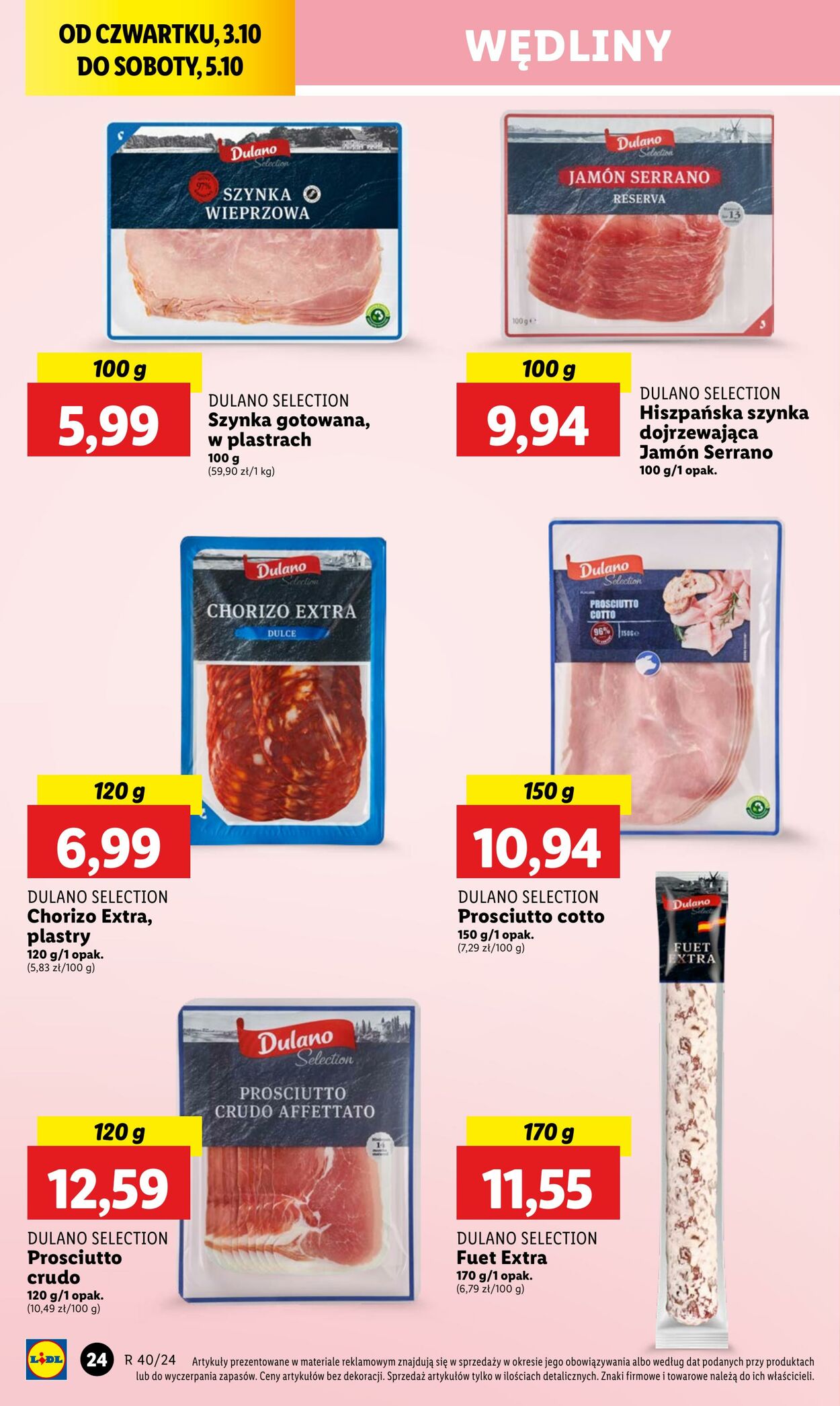 Gazetka Lidl 03.10.2024 - 05.10.2024