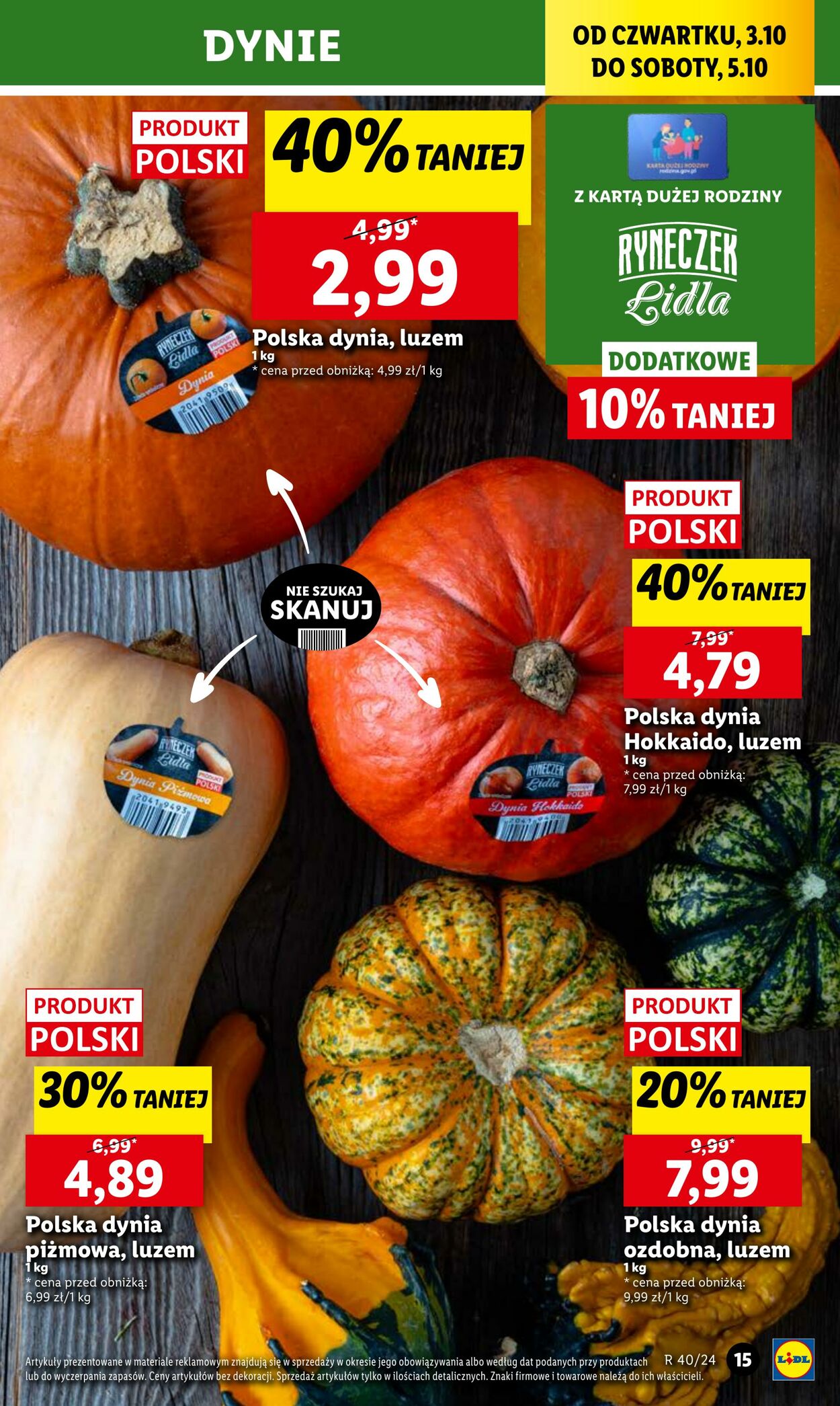 Gazetka Lidl 03.10.2024 - 05.10.2024