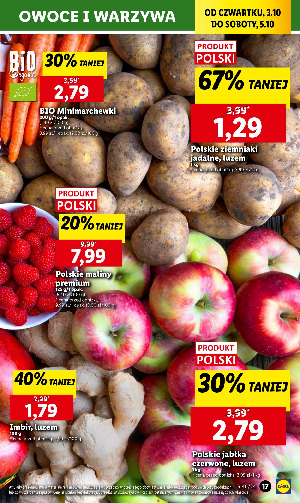 Gazetka Lidl 03.10.2024 - 05.10.2024