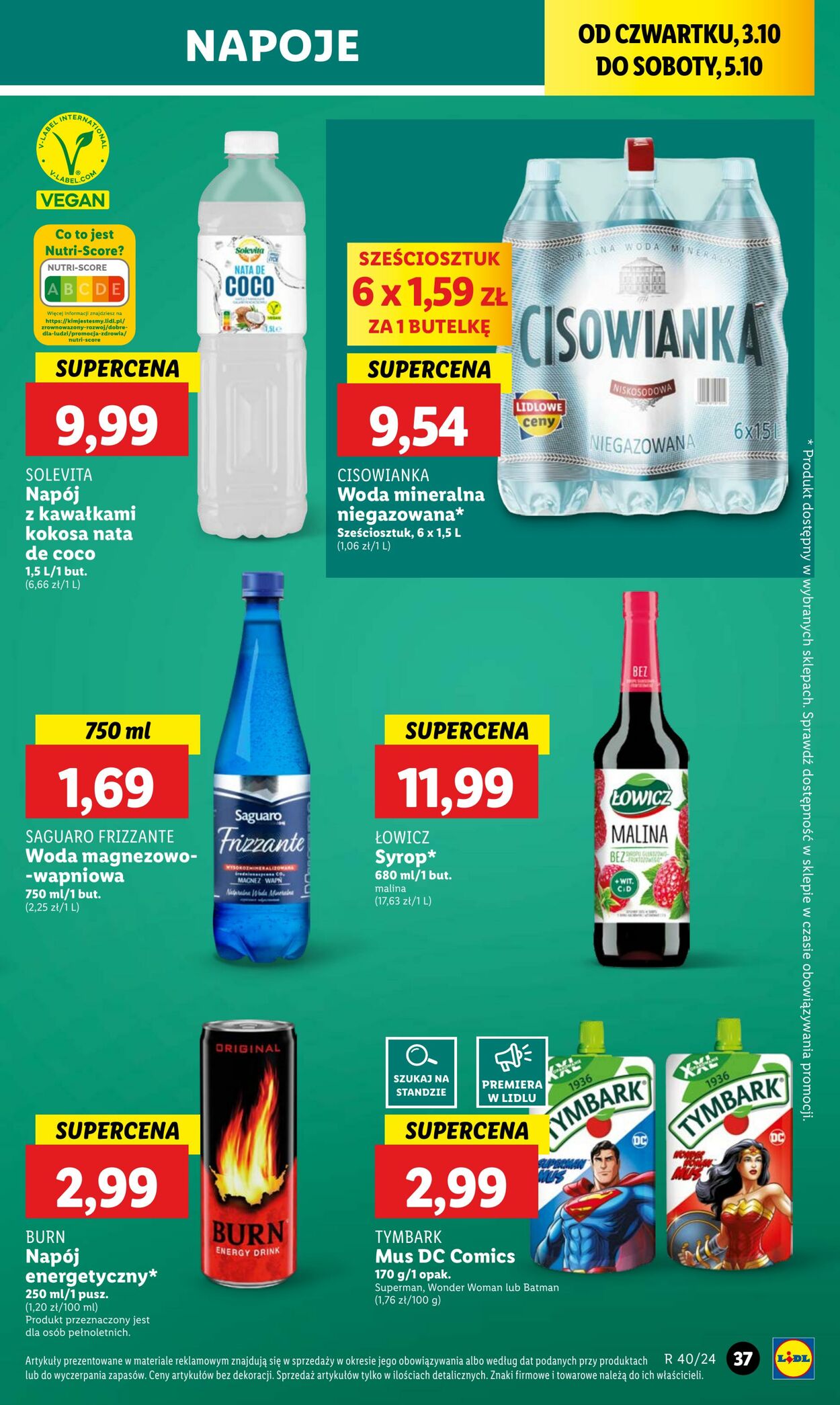 Gazetka Lidl 03.10.2024 - 05.10.2024