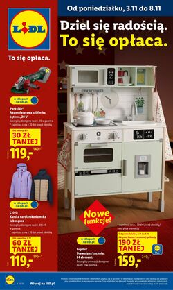 Gazetka Lidl 03.11.2025 - 07.11.2025