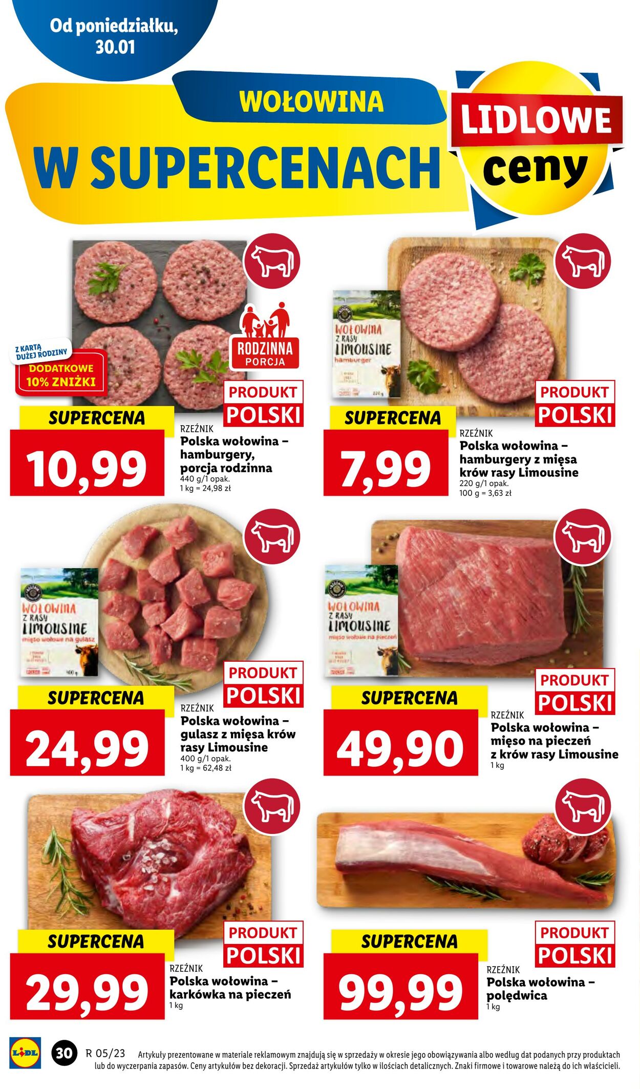 Gazetka Lidl 30.01.2023 - 01.02.2023