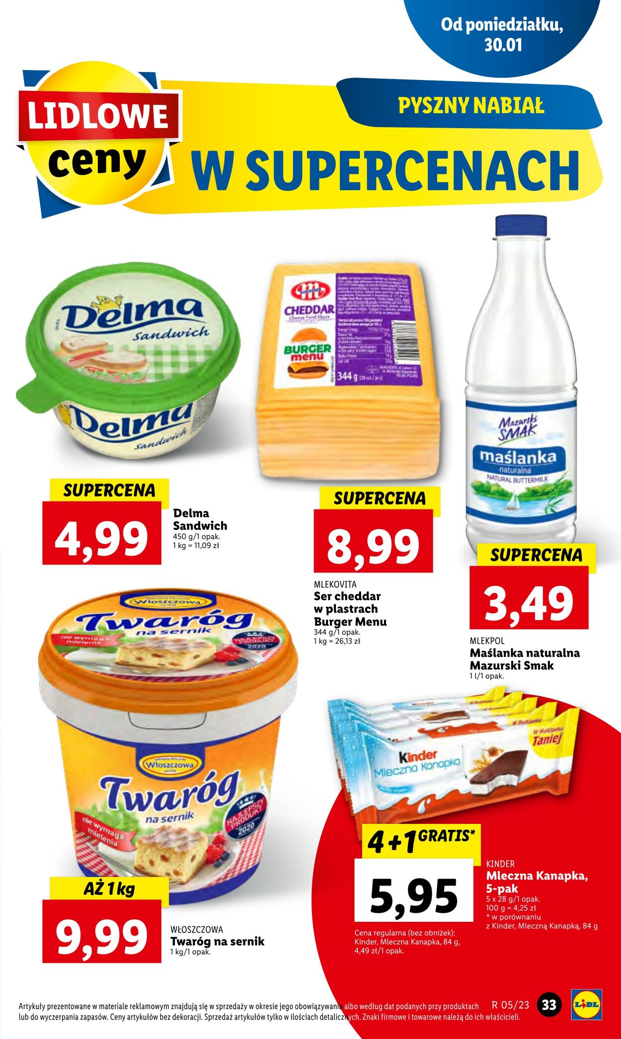 Gazetka Lidl 30.01.2023 - 01.02.2023