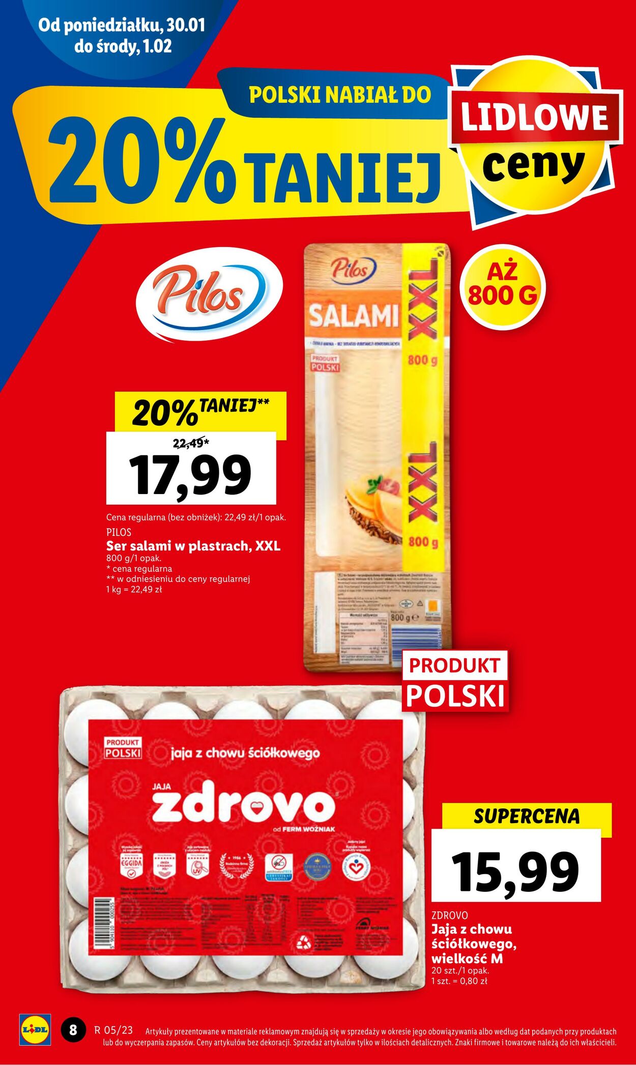 Gazetka Lidl 30.01.2023 - 01.02.2023