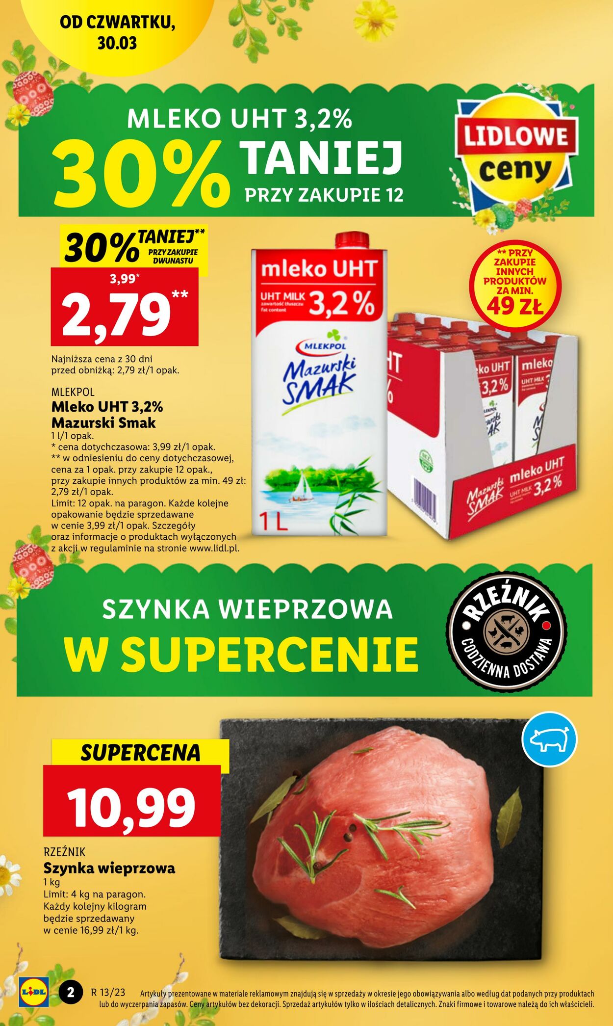 Gazetka Lidl 30.03.2023 - 02.04.2023