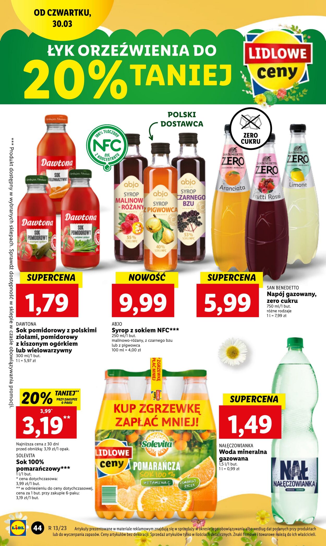 Gazetka Lidl 30.03.2023 - 02.04.2023