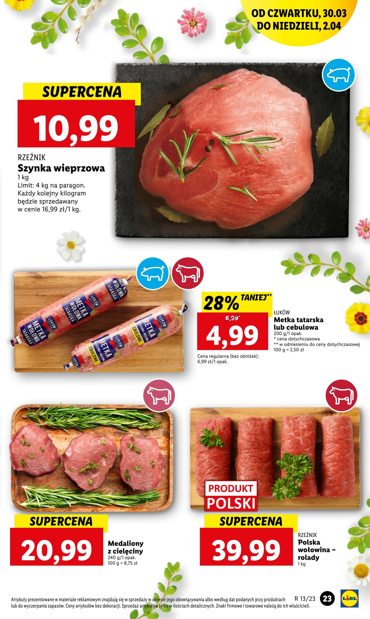 Gazetka Lidl 30.03.2023 - 02.04.2023