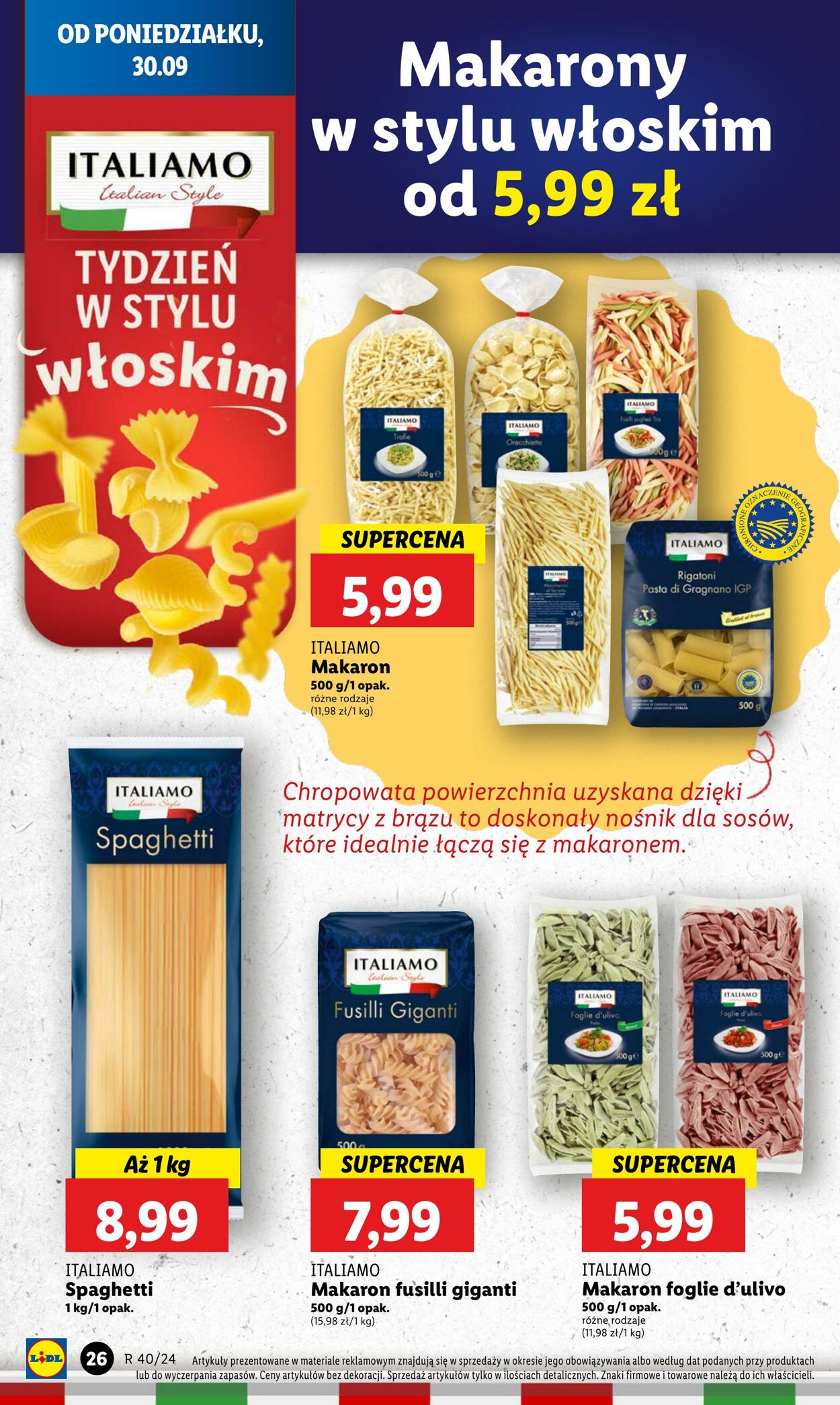 Gazetka Lidl 30.09.2024 - 02.10.2024