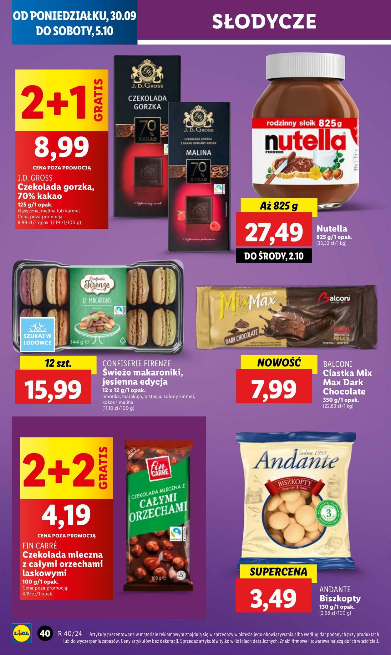 Gazetka Lidl 30.09.2024 - 02.10.2024