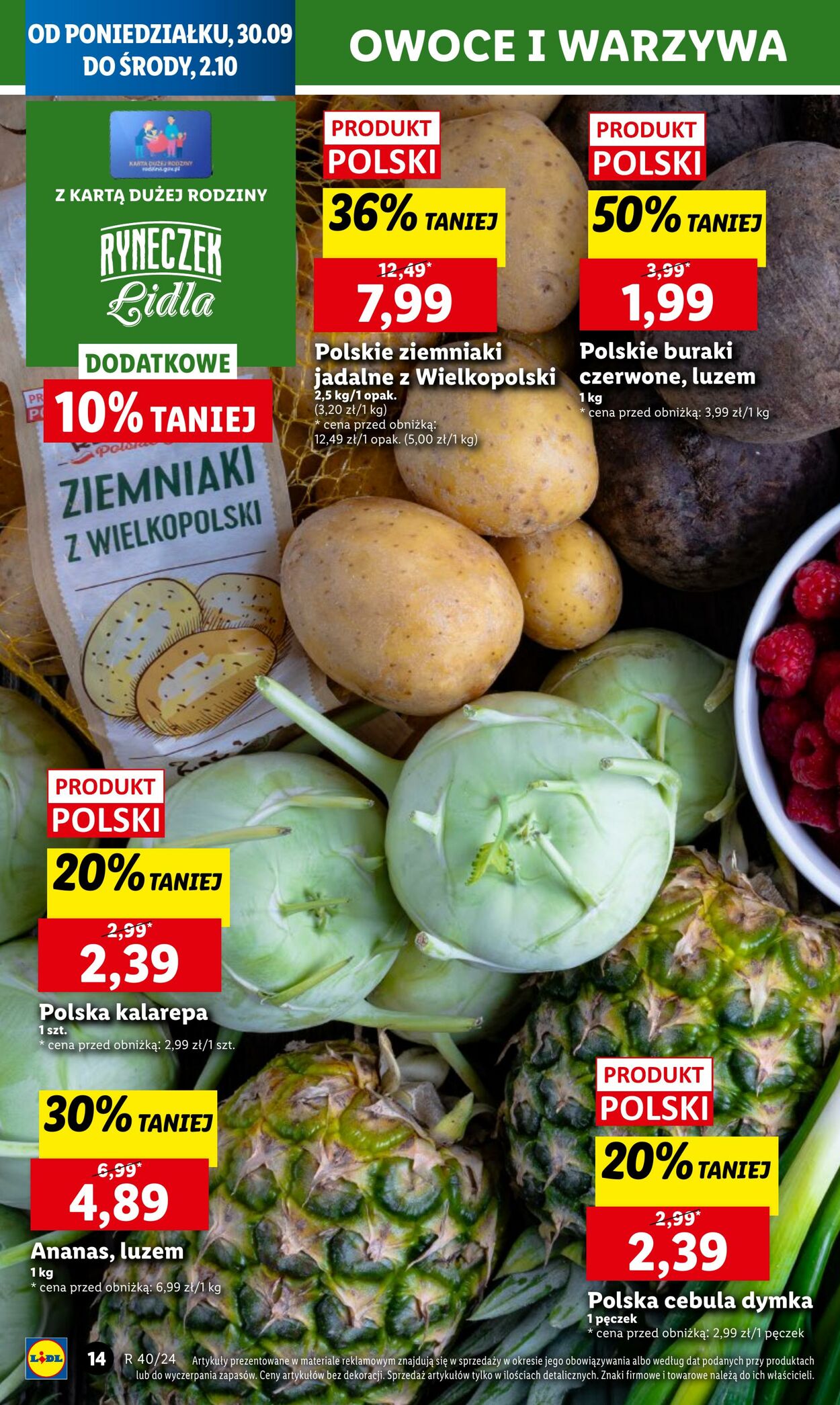 Gazetka Lidl 30.09.2024 - 02.10.2024