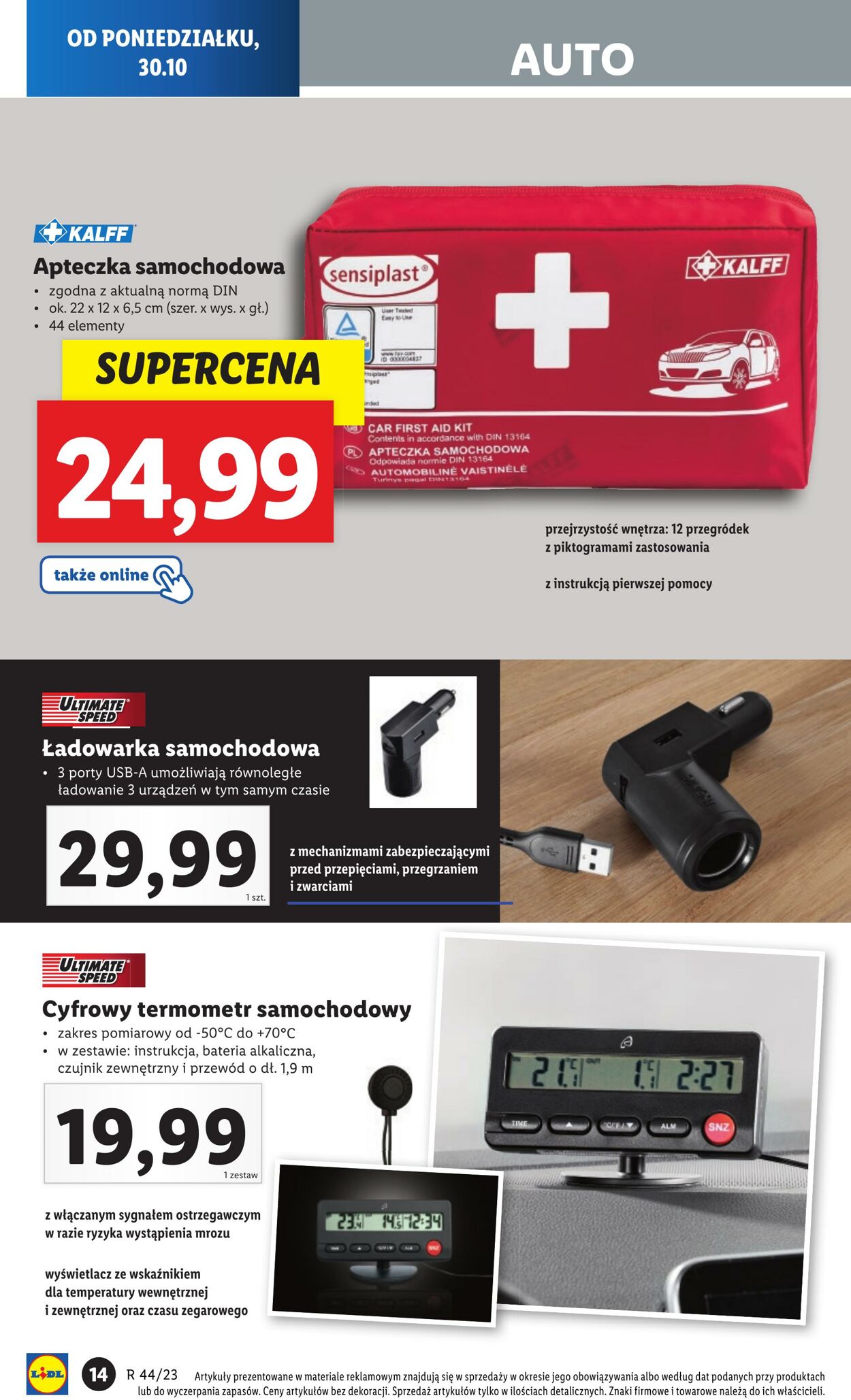 Gazetka Lidl 30.10.2023 - 04.11.2023