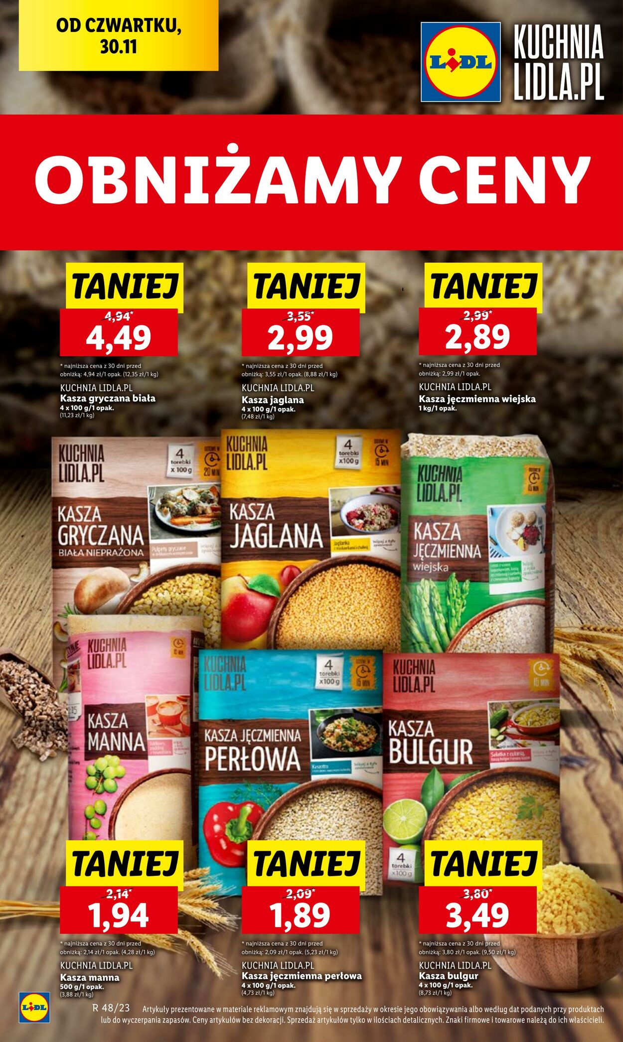 Gazetka Lidl 30.11.2023 - 02.12.2023