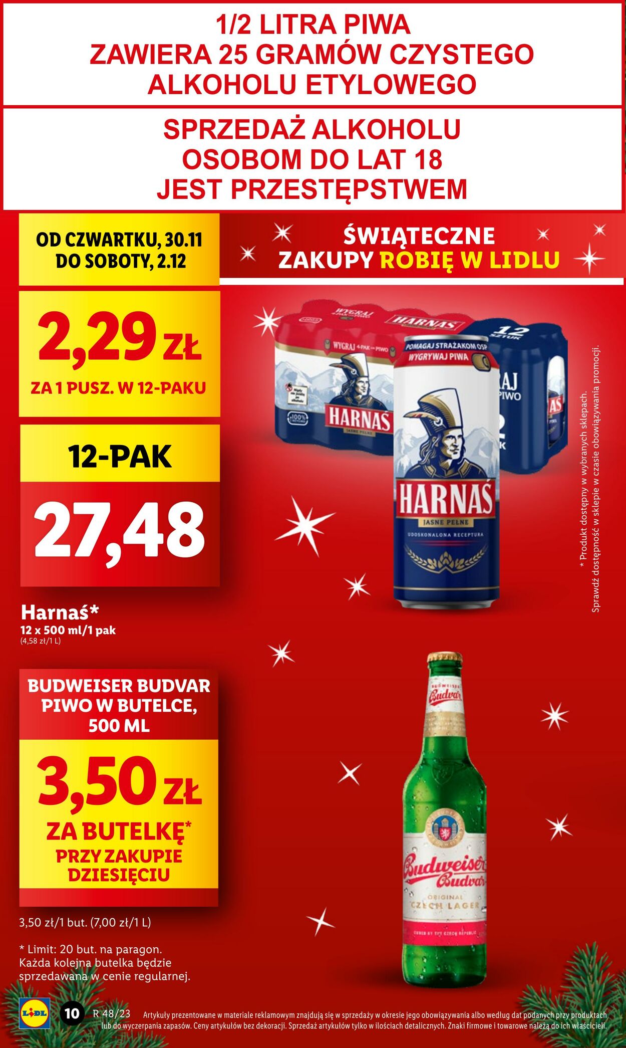 Gazetka Lidl 30.11.2023 - 02.12.2023