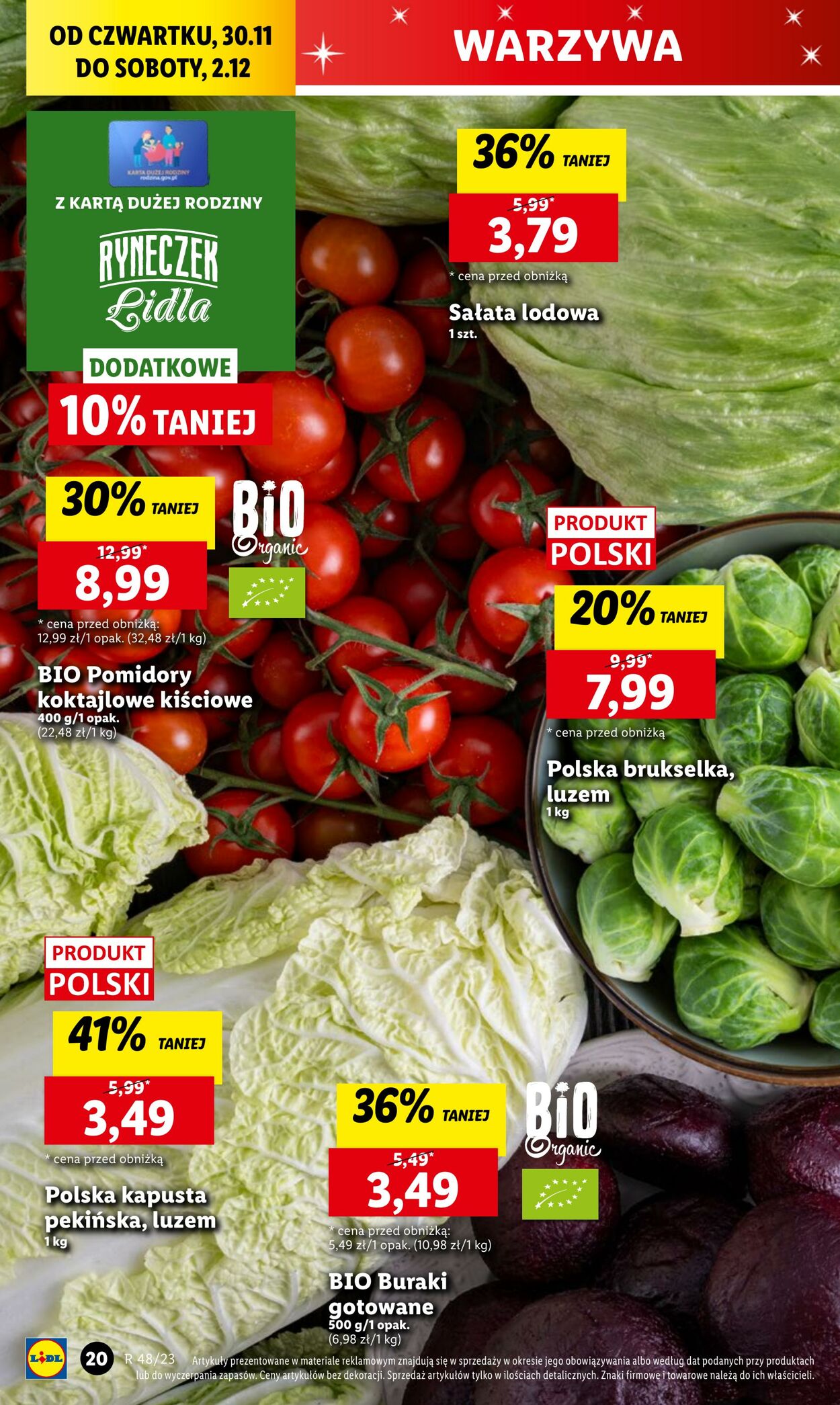 Gazetka Lidl 30.11.2023 - 02.12.2023