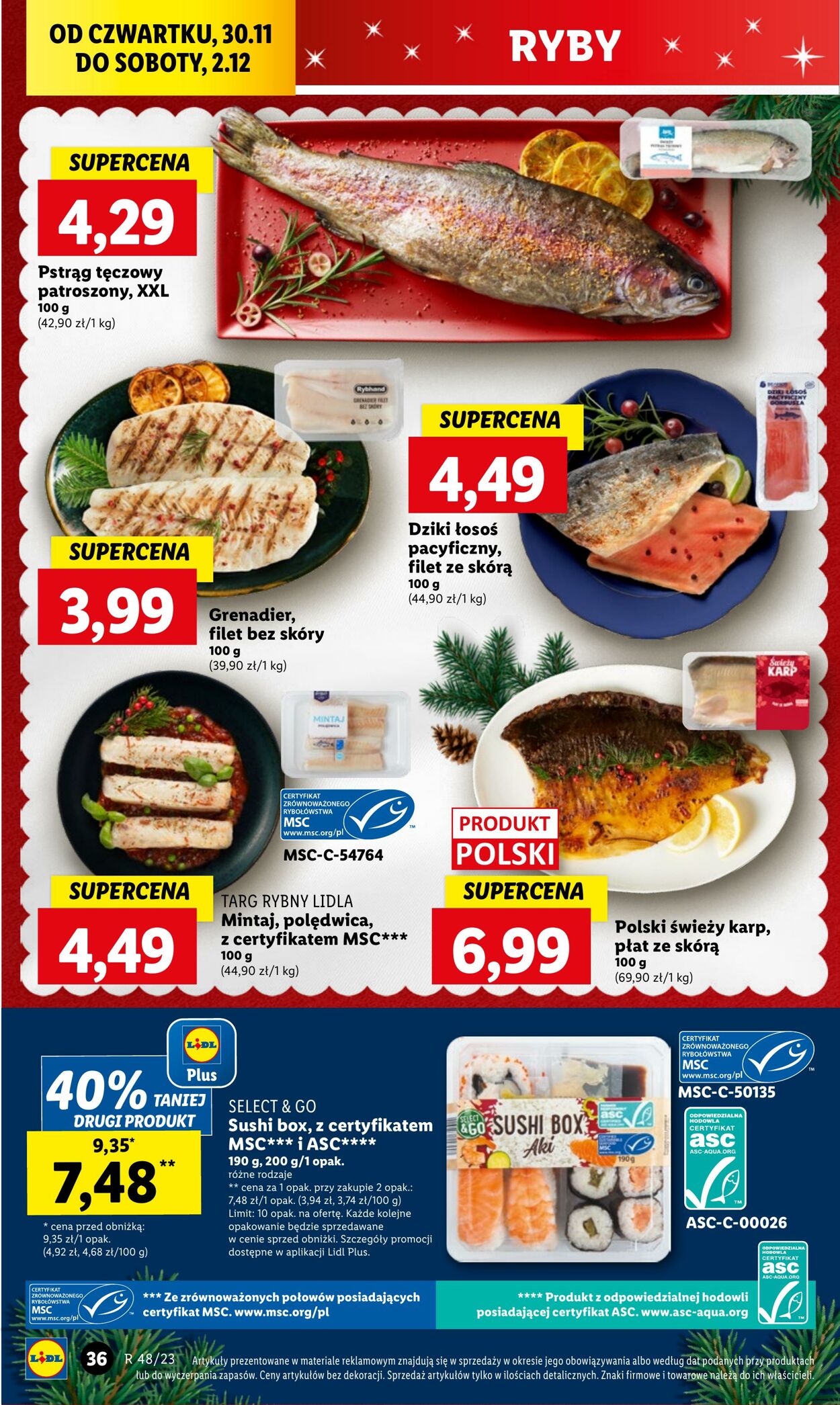 Gazetka Lidl 30.11.2023 - 02.12.2023