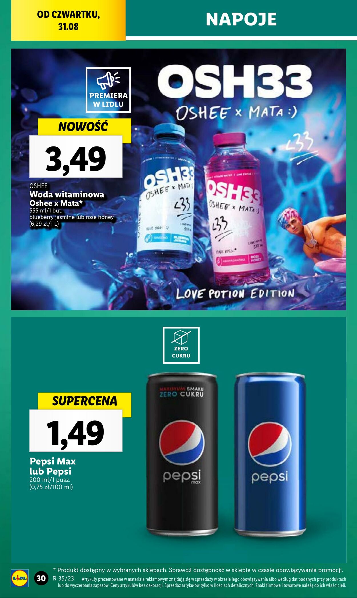 Gazetka Lidl 31.08.2023 - 02.09.2023