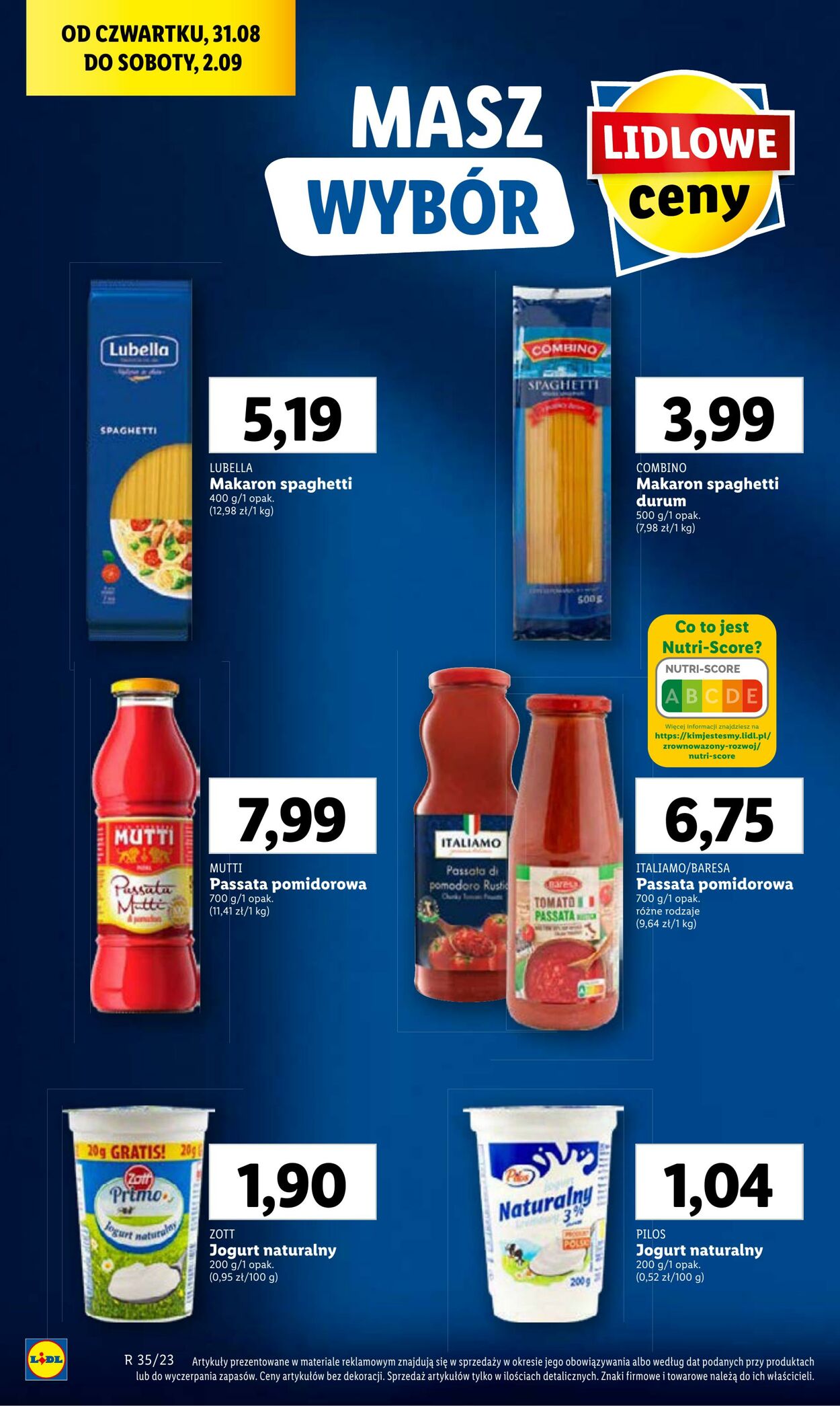 Gazetka Lidl 31.08.2023 - 02.09.2023