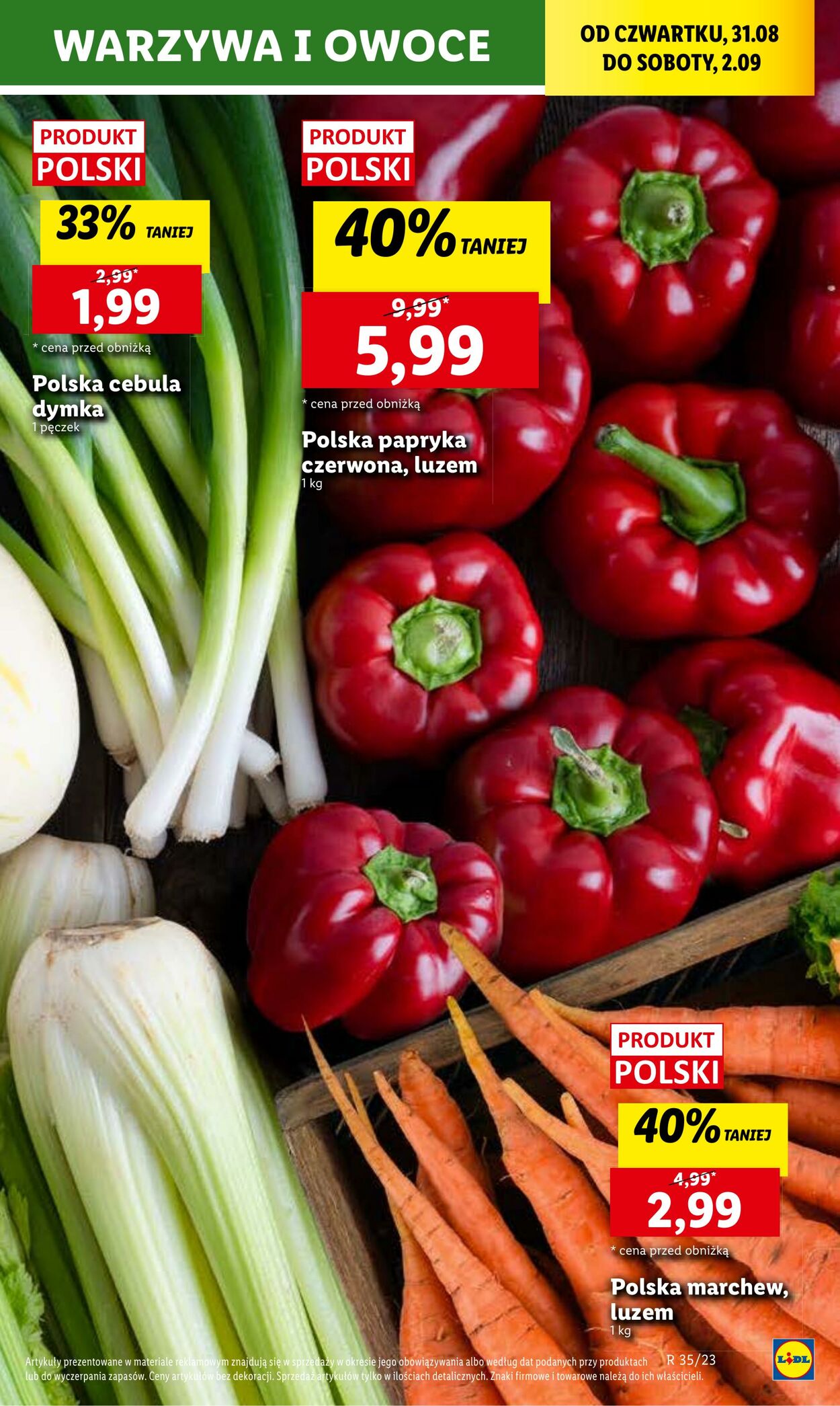 Gazetka Lidl 31.08.2023 - 02.09.2023