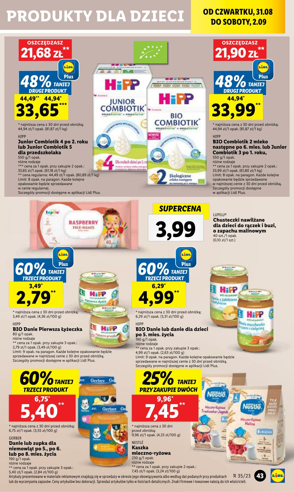 Gazetka Lidl 31.08.2023 - 02.09.2023