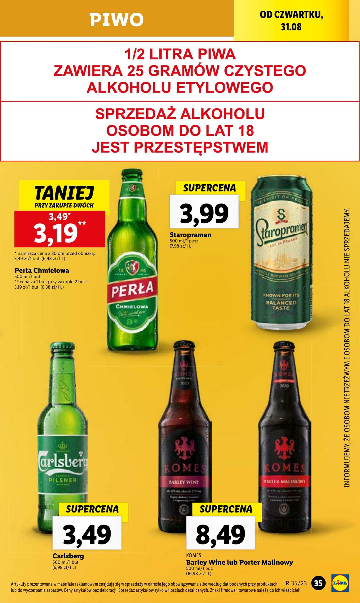 Gazetka Lidl 31.08.2023 - 02.09.2023