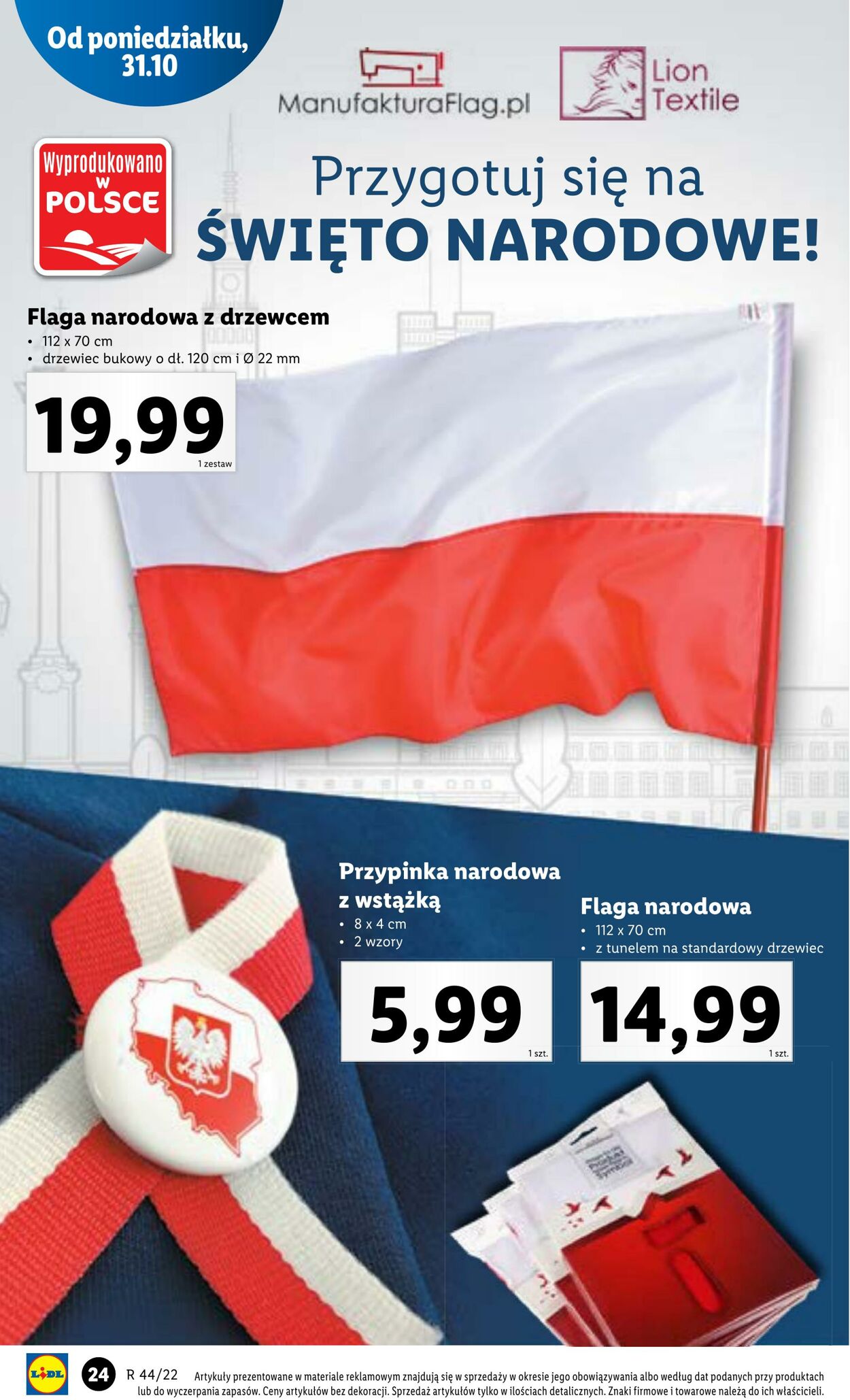 Gazetka Lidl 31.10.2022 - 05.11.2022