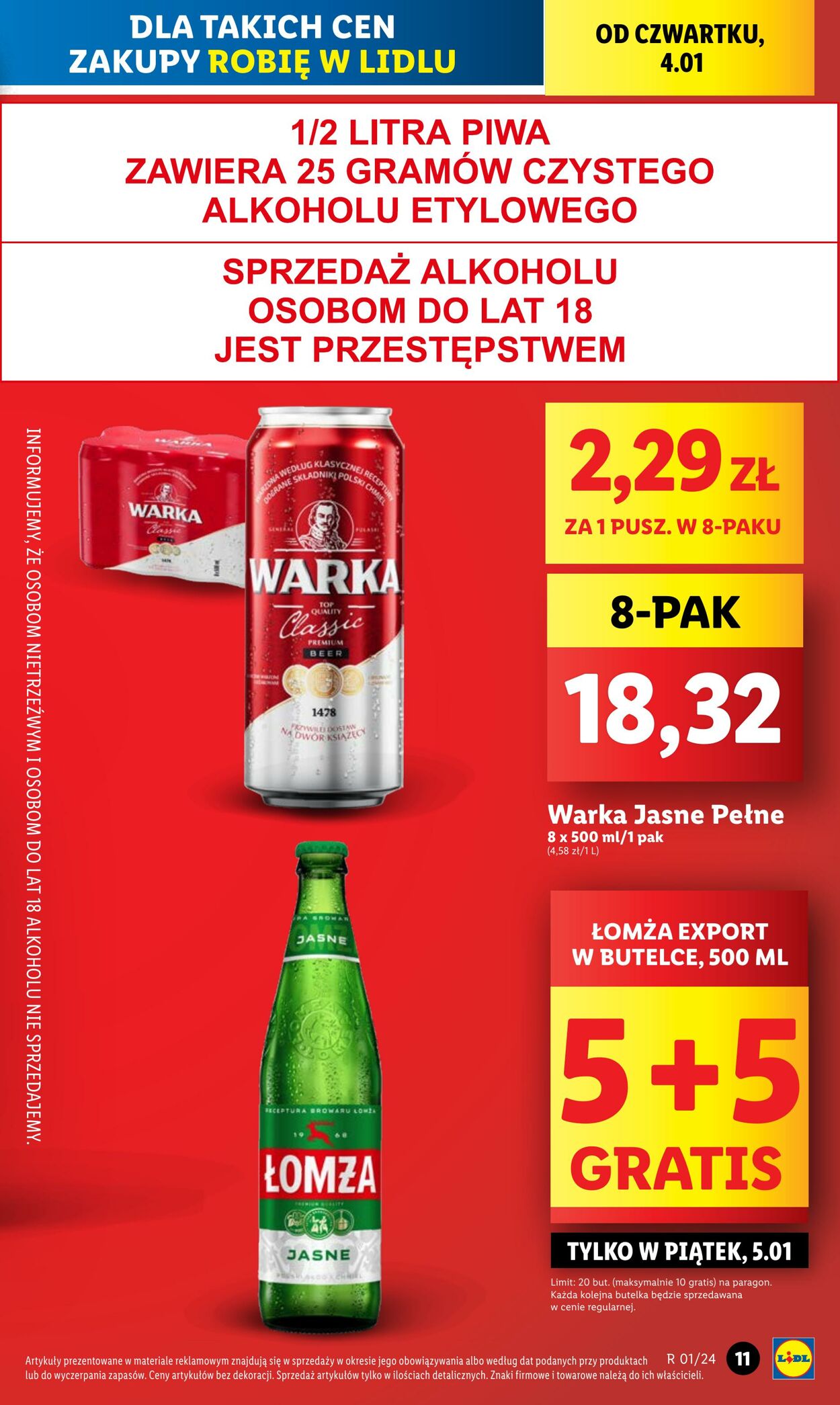 Gazetka Lidl 04.01.2024 - 05.01.2024