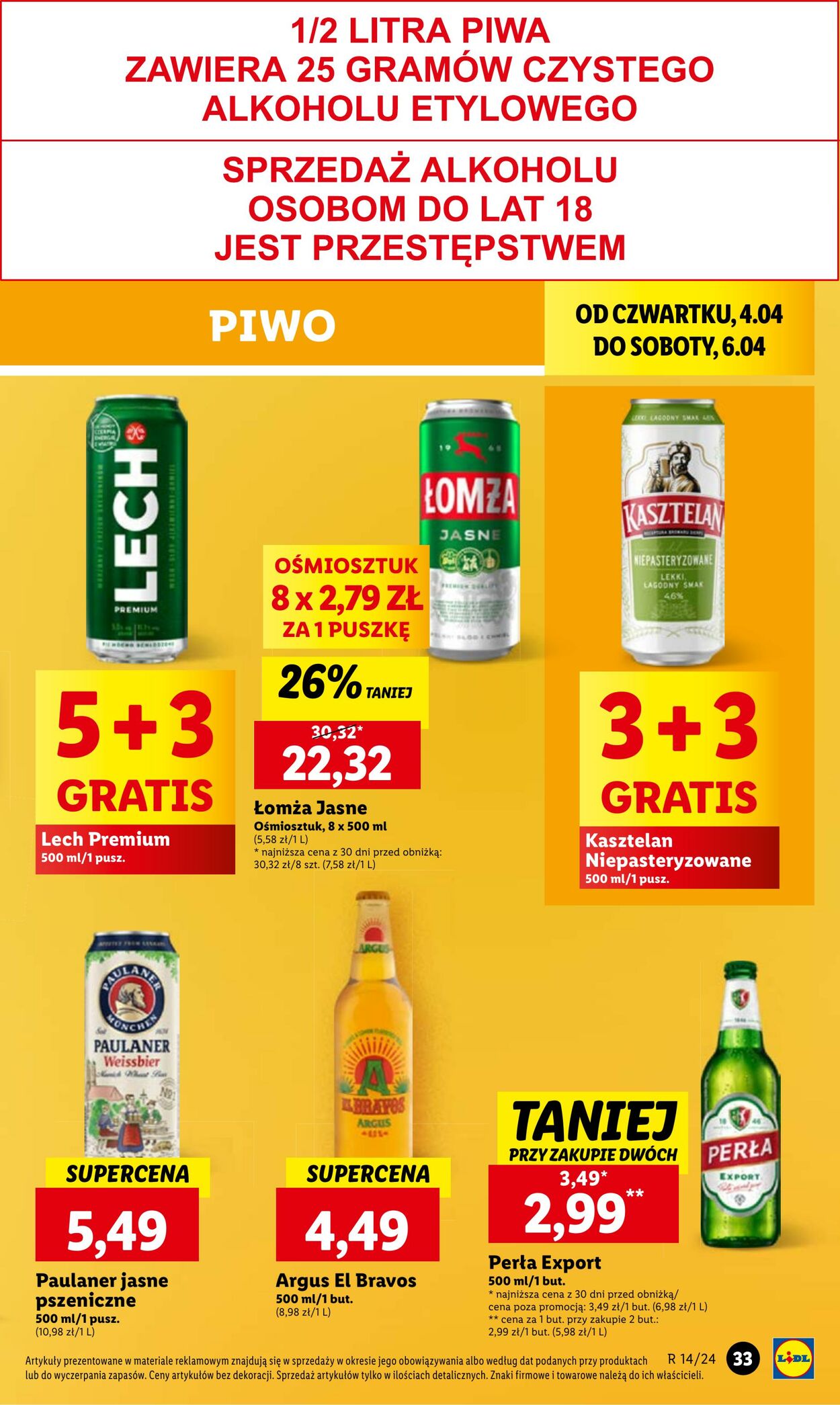 Gazetka Lidl 04.04.2024 - 06.04.2024