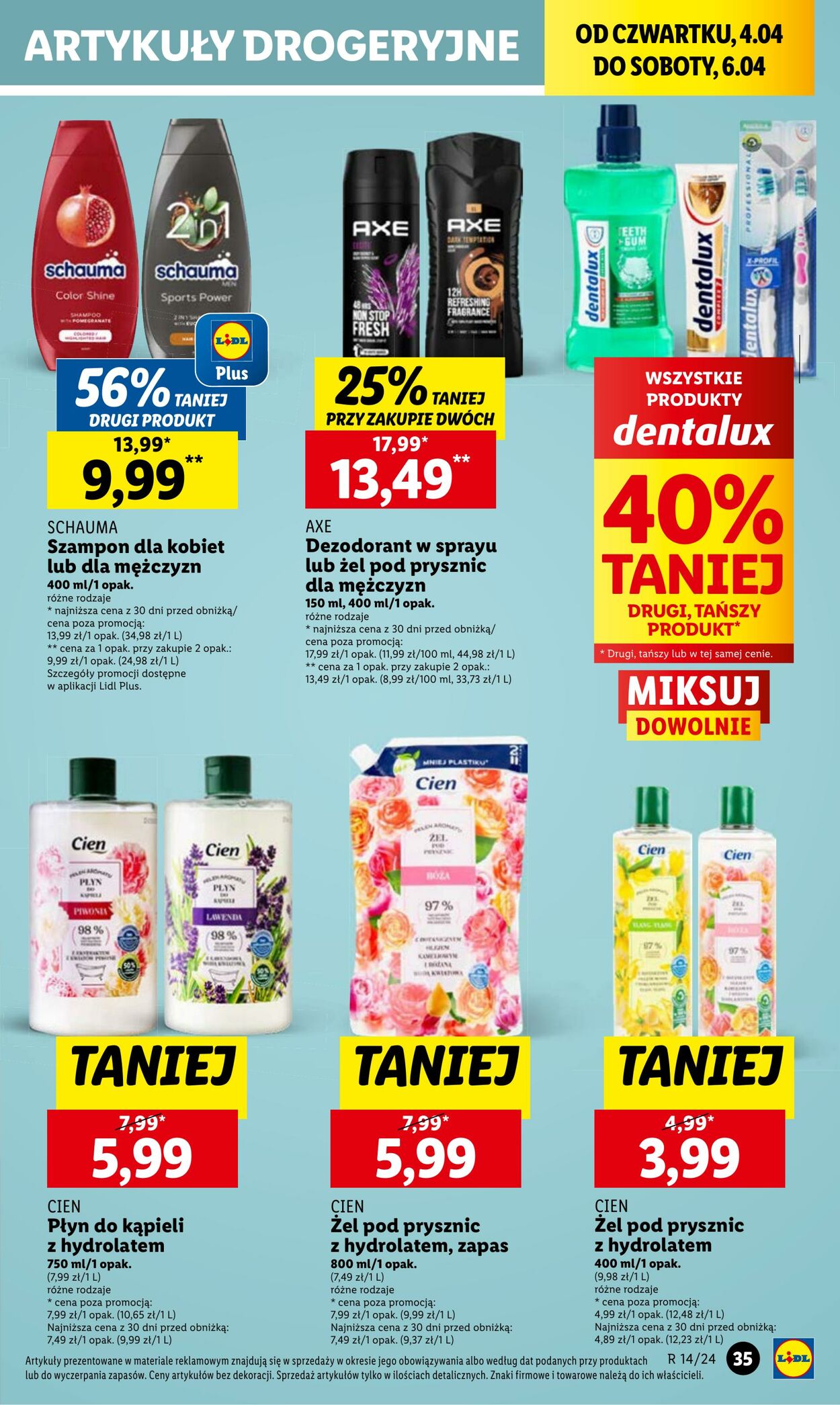 Gazetka Lidl 04.04.2024 - 06.04.2024