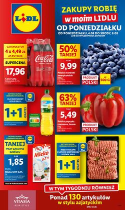 Gazetka Lidl 04.08.2025 - 06.08.2025