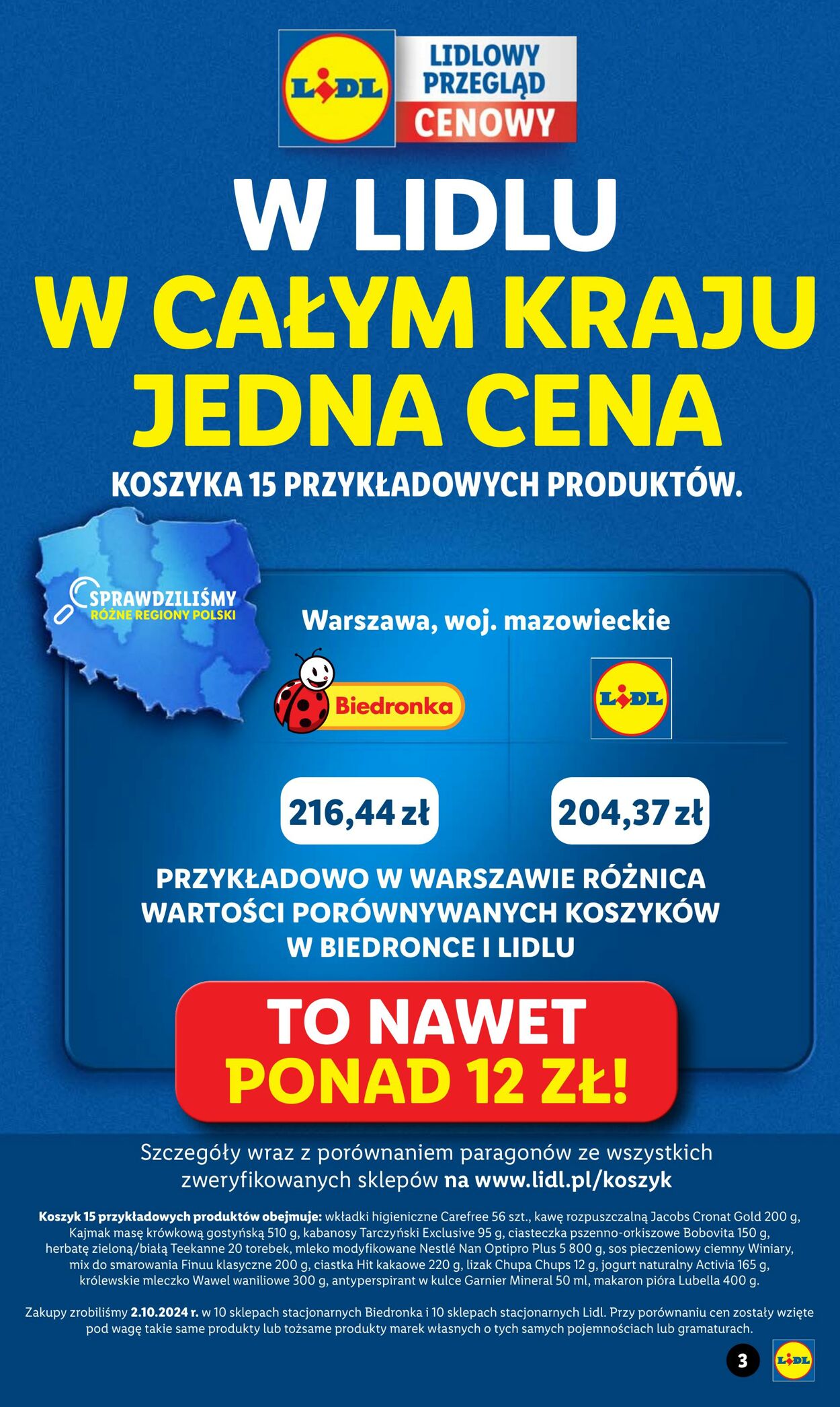 Gazetka Lidl 04.11.2024 - 09.11.2024