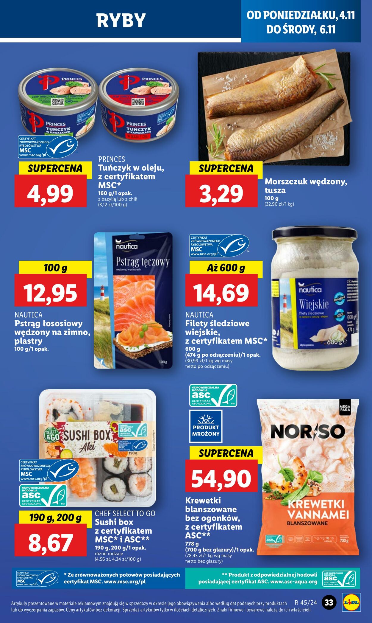 Gazetka Lidl 04.11.2024 - 06.11.2024