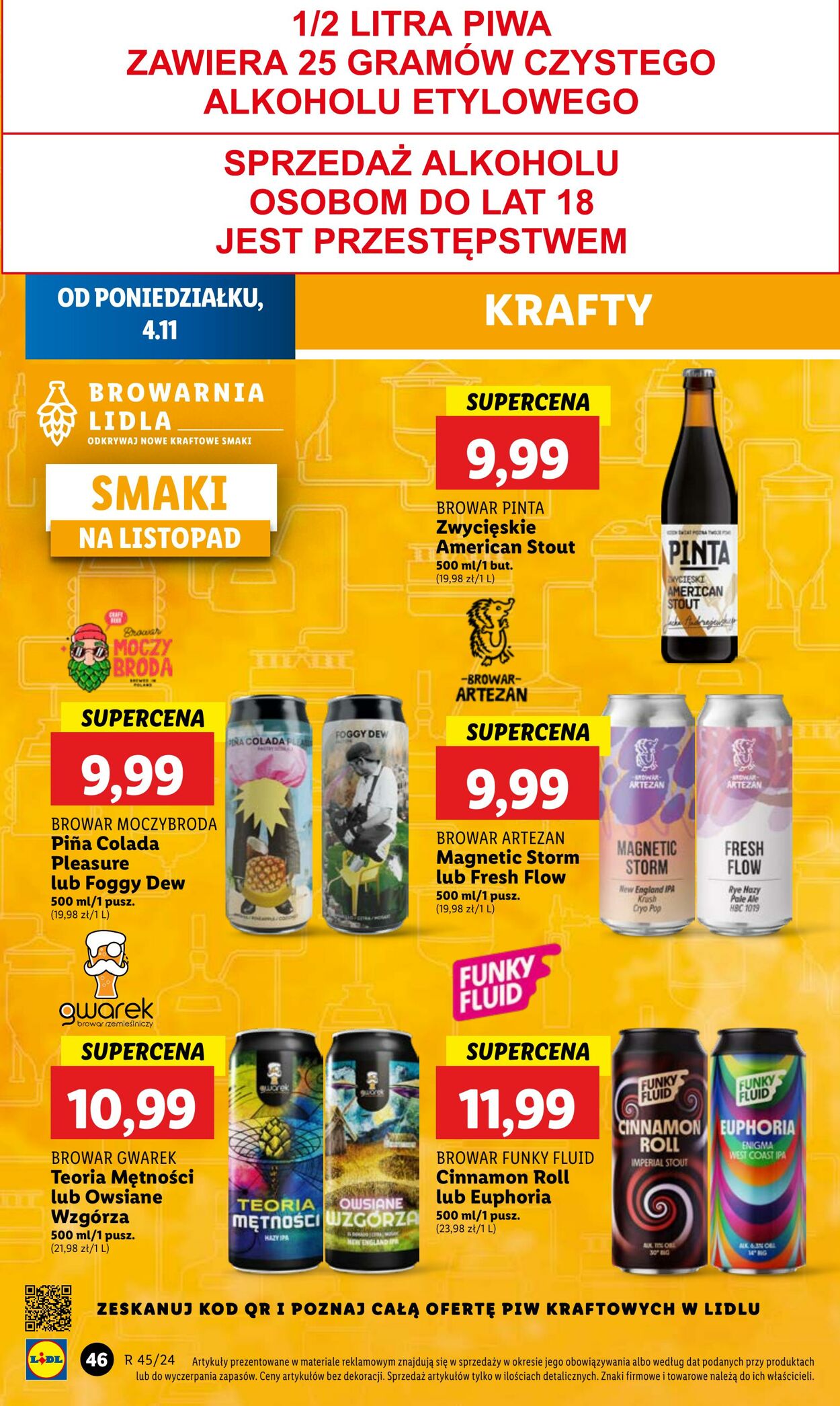 Gazetka Lidl 04.11.2024 - 06.11.2024