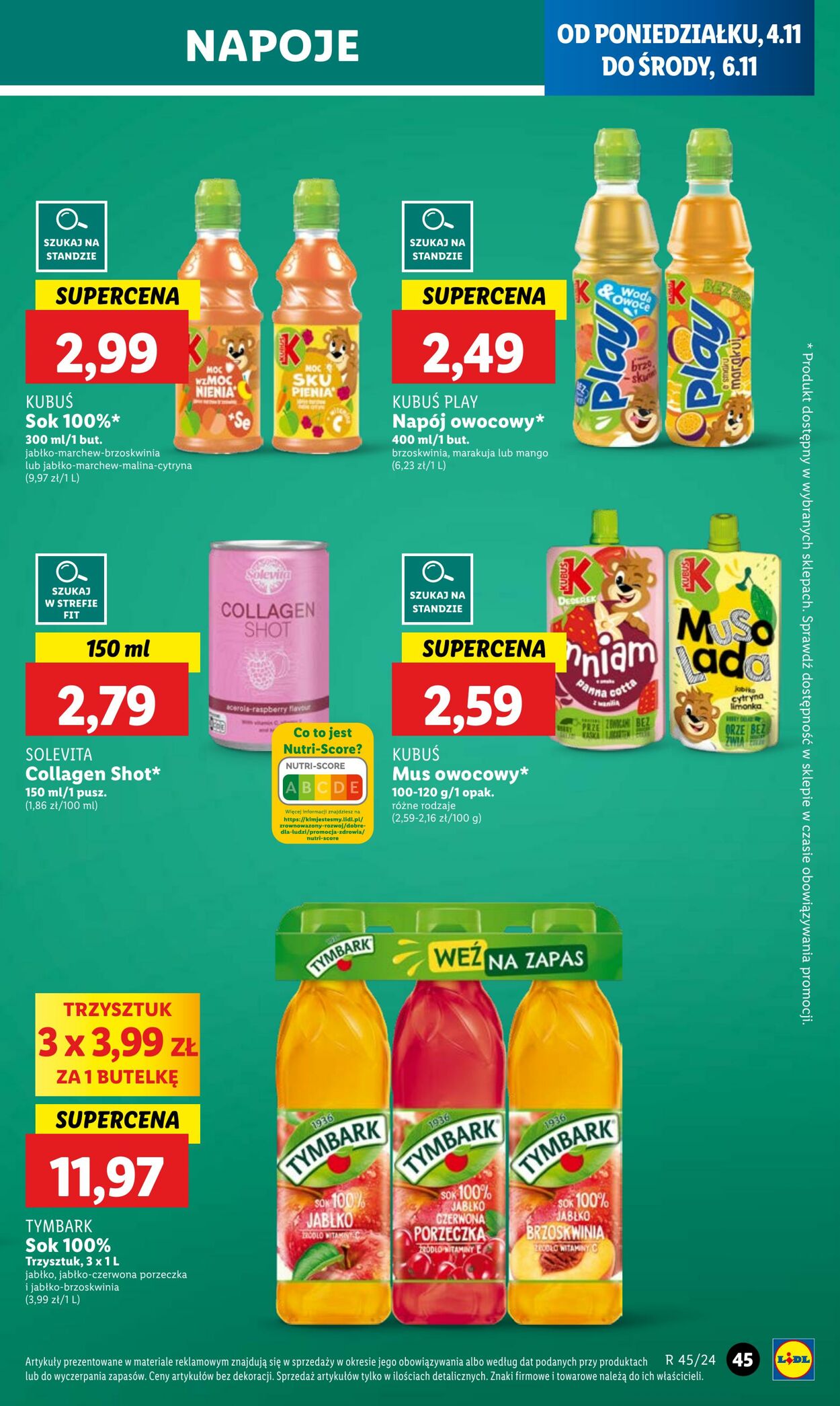 Gazetka Lidl 04.11.2024 - 06.11.2024