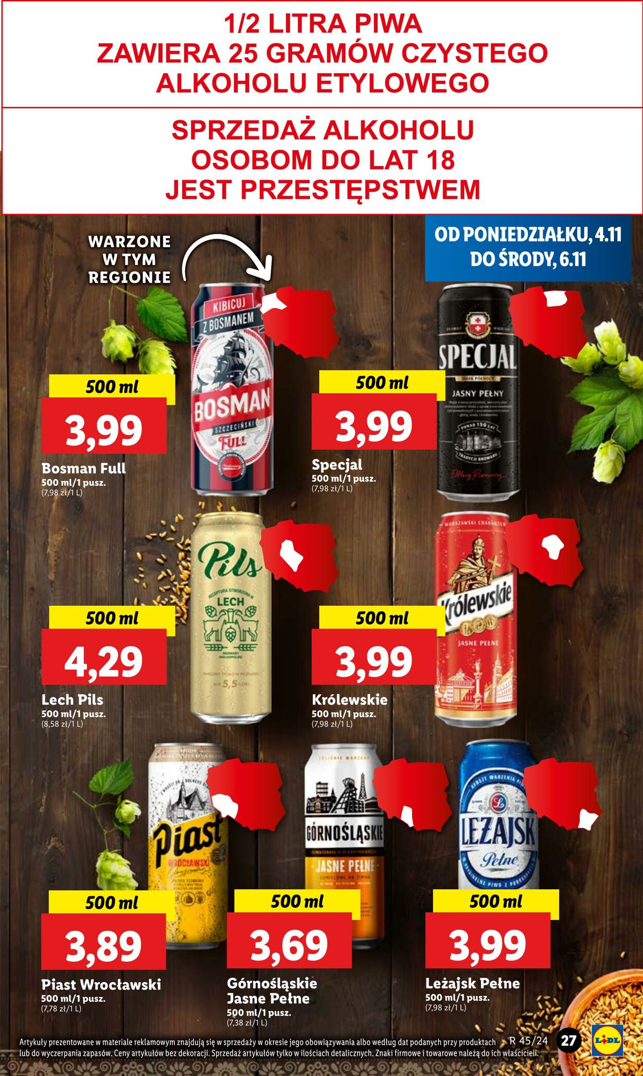 Gazetka Lidl 04.11.2024 - 06.11.2024