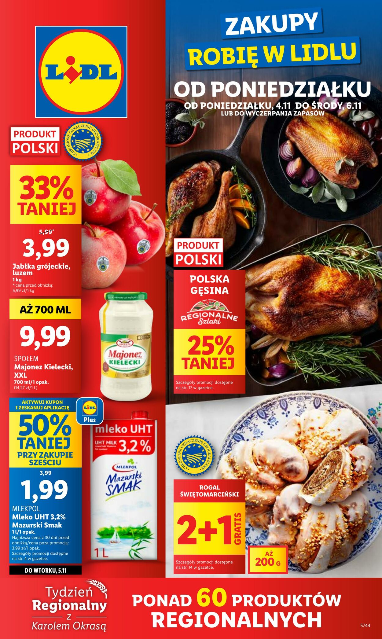 Gazetka Lidl - OFERTA WAŻNA OD 4.11 DO 6.11 4 lis, 2024 - 6 lis, 2024