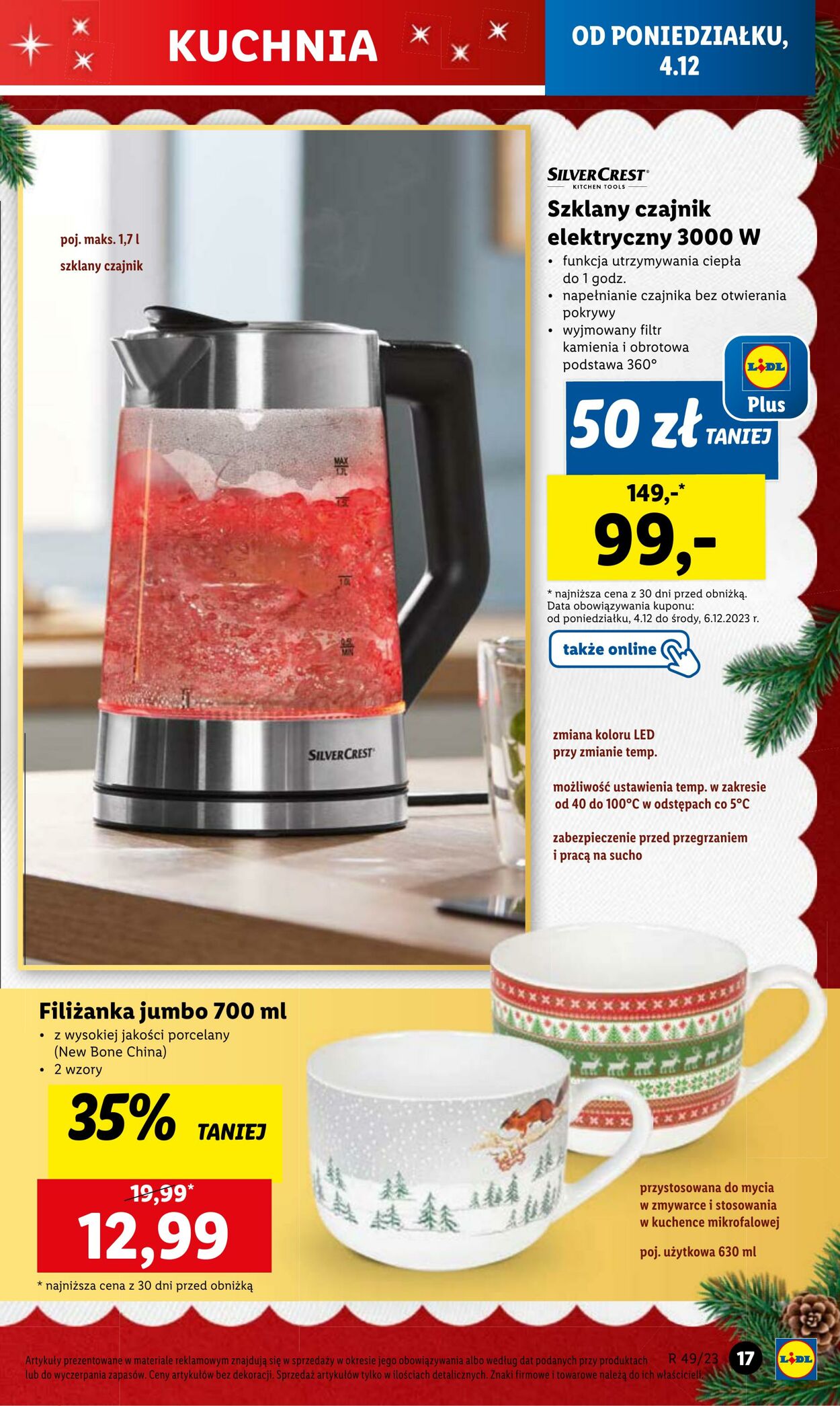 Gazetka Lidl 04.12.2023 - 09.12.2023