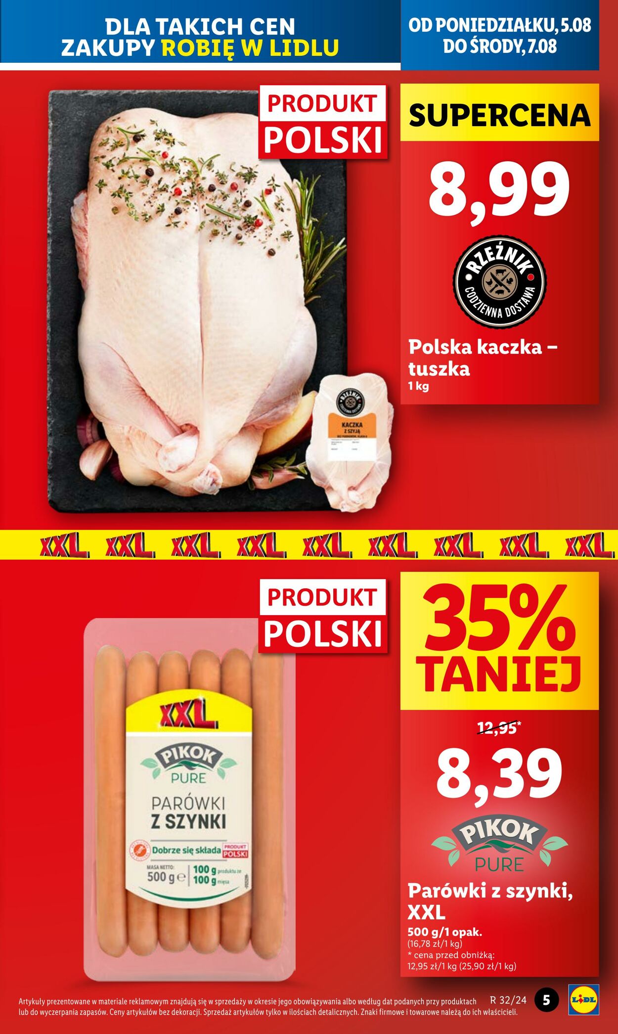 Gazetka Lidl 05.08.2024 - 07.08.2024