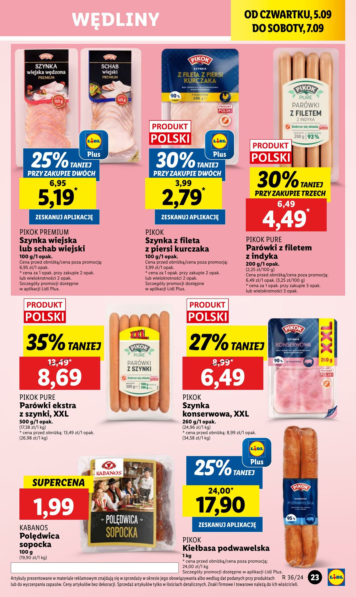 Gazetka Lidl 05.09.2024 - 07.09.2024