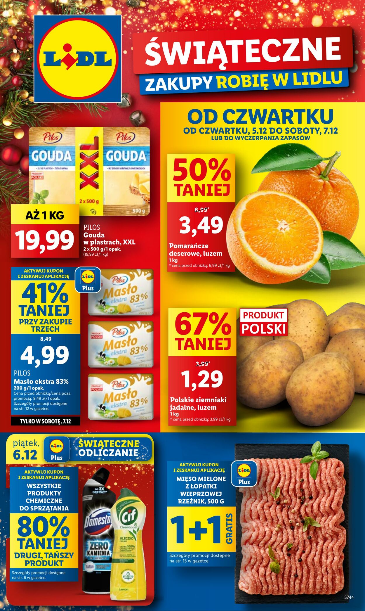 Gazetka Lidl - OFERTA WAŻNA OD 5.12 DO 7.12 5 gru, 2024 - 7 gru, 2024