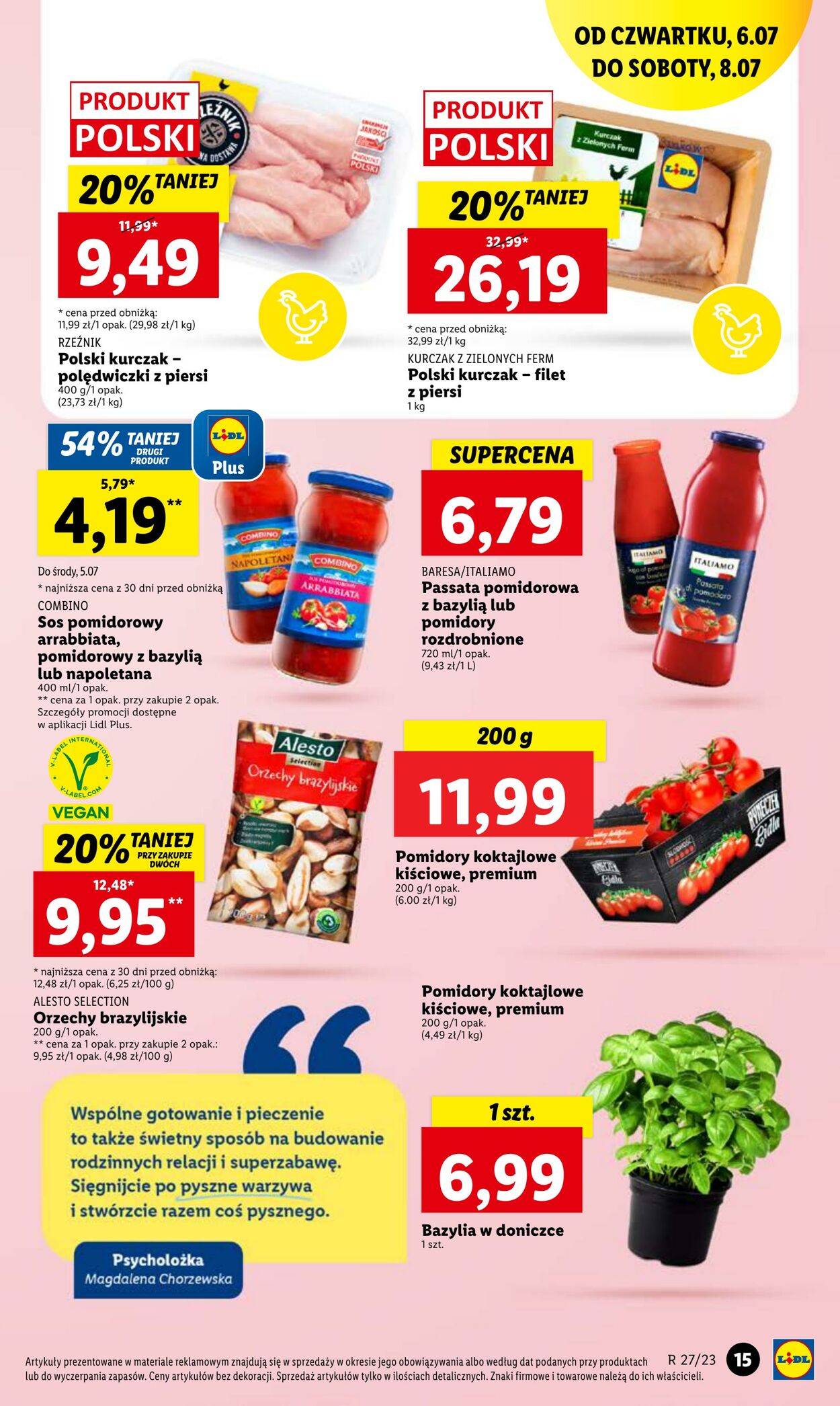 Gazetka Lidl 06.07.2023 - 08.07.2023