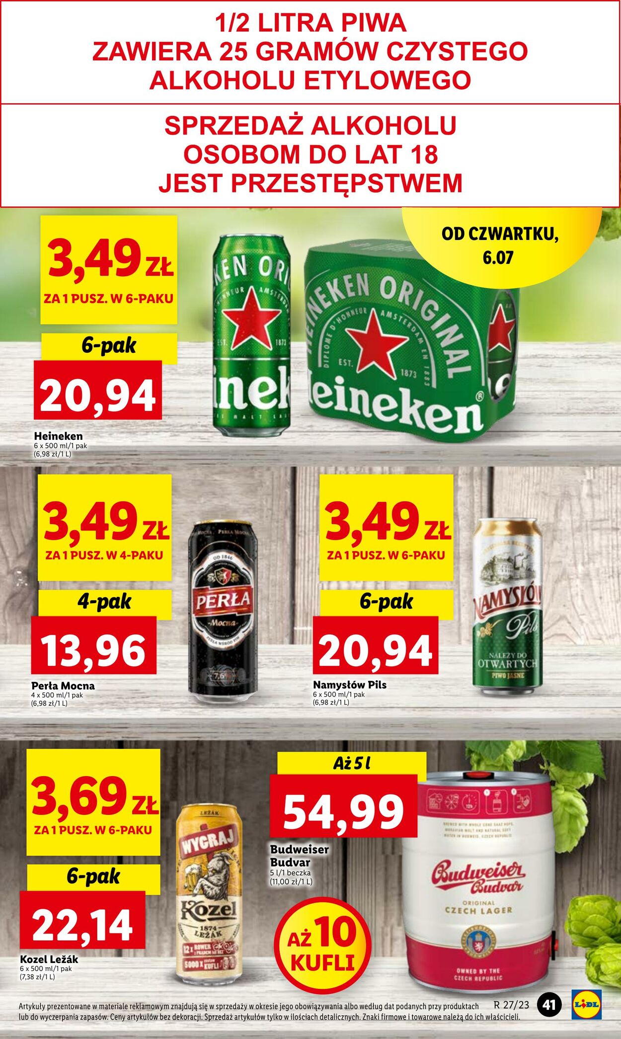 Gazetka Lidl 06.07.2023 - 08.07.2023