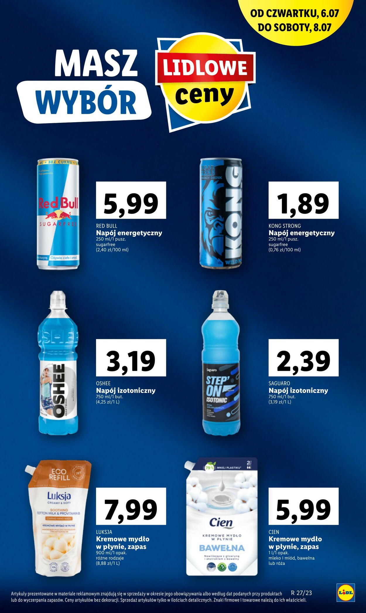 Gazetka Lidl 06.07.2023 - 08.07.2023