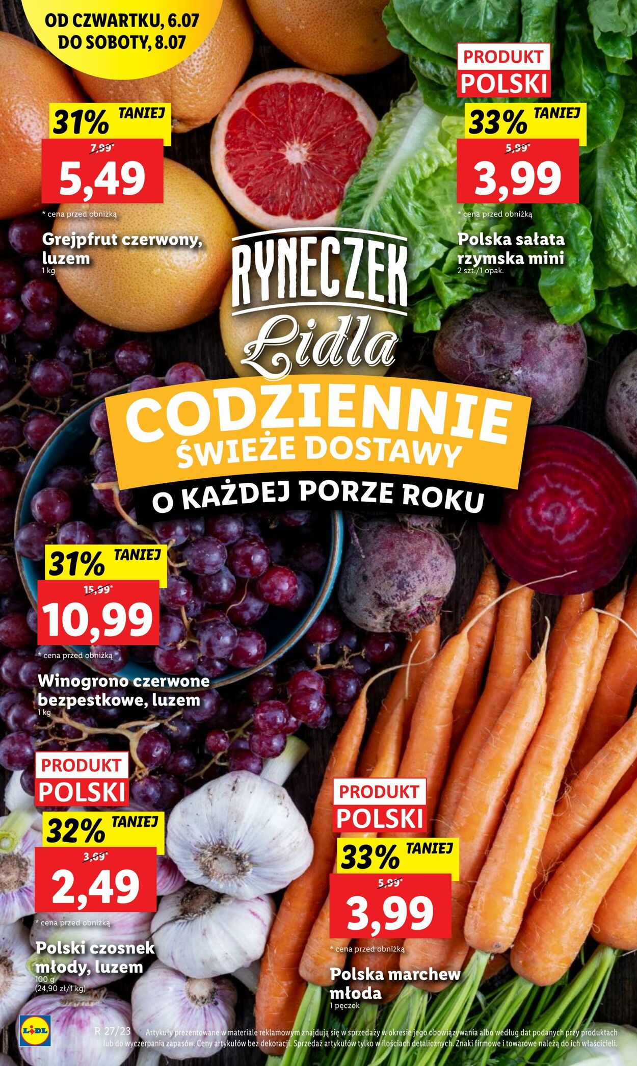 Gazetka Lidl 06.07.2023 - 08.07.2023