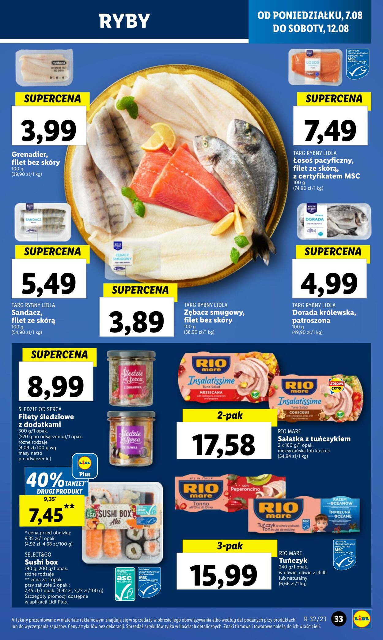 Gazetka Lidl 07.08.2023 - 12.08.2023