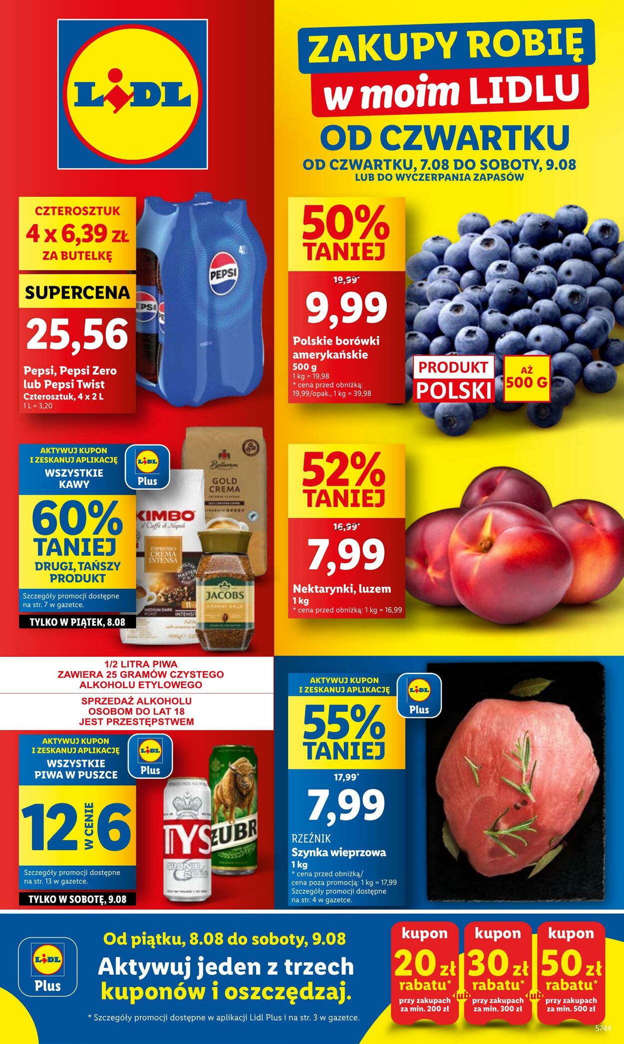 Gazetka Lidl - OFERTA WAŻNA OD 7.08 DO 9.08 7 sie, 2025 - 9 sie, 2025