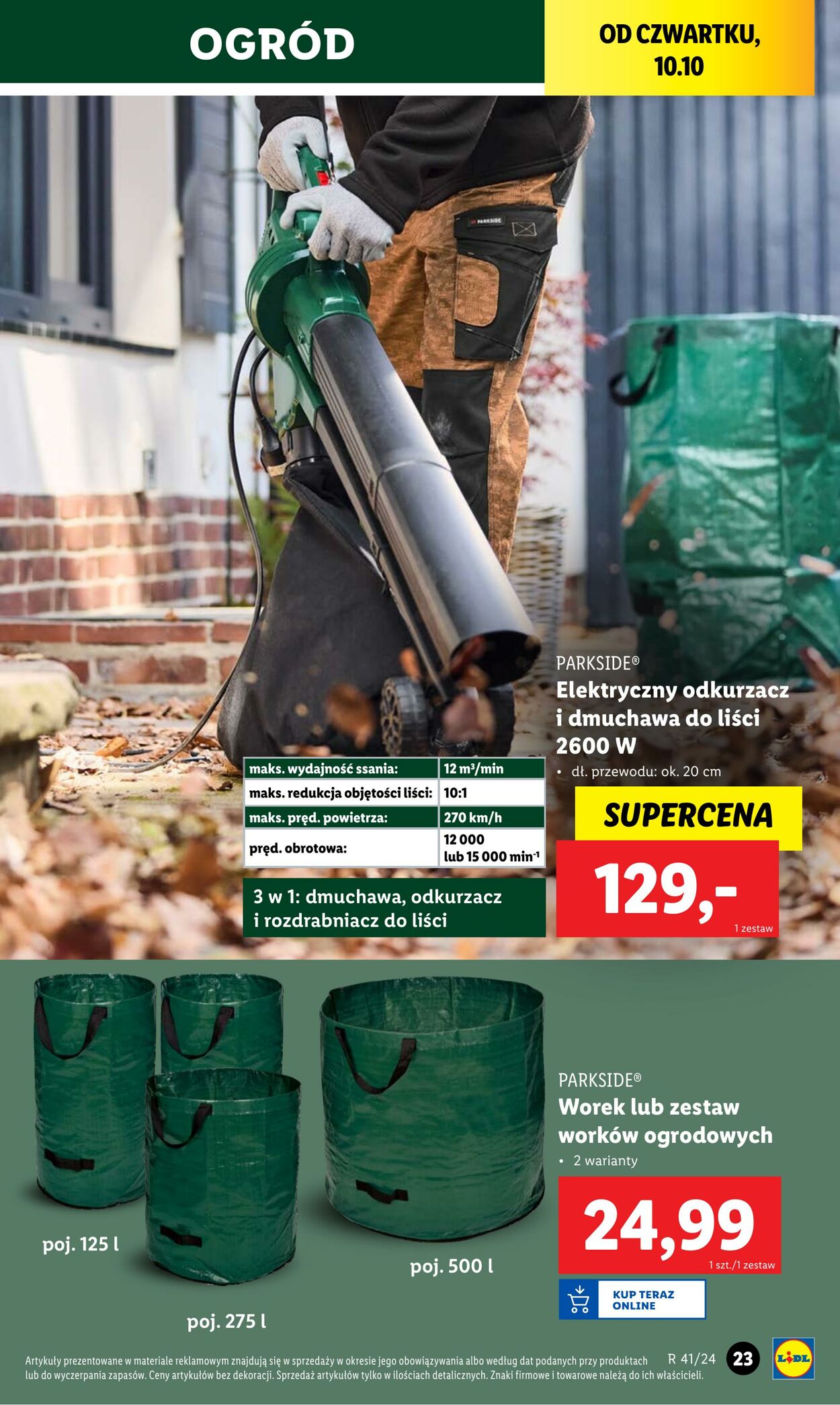 Gazetka Lidl 07.10.2024 - 12.10.2024